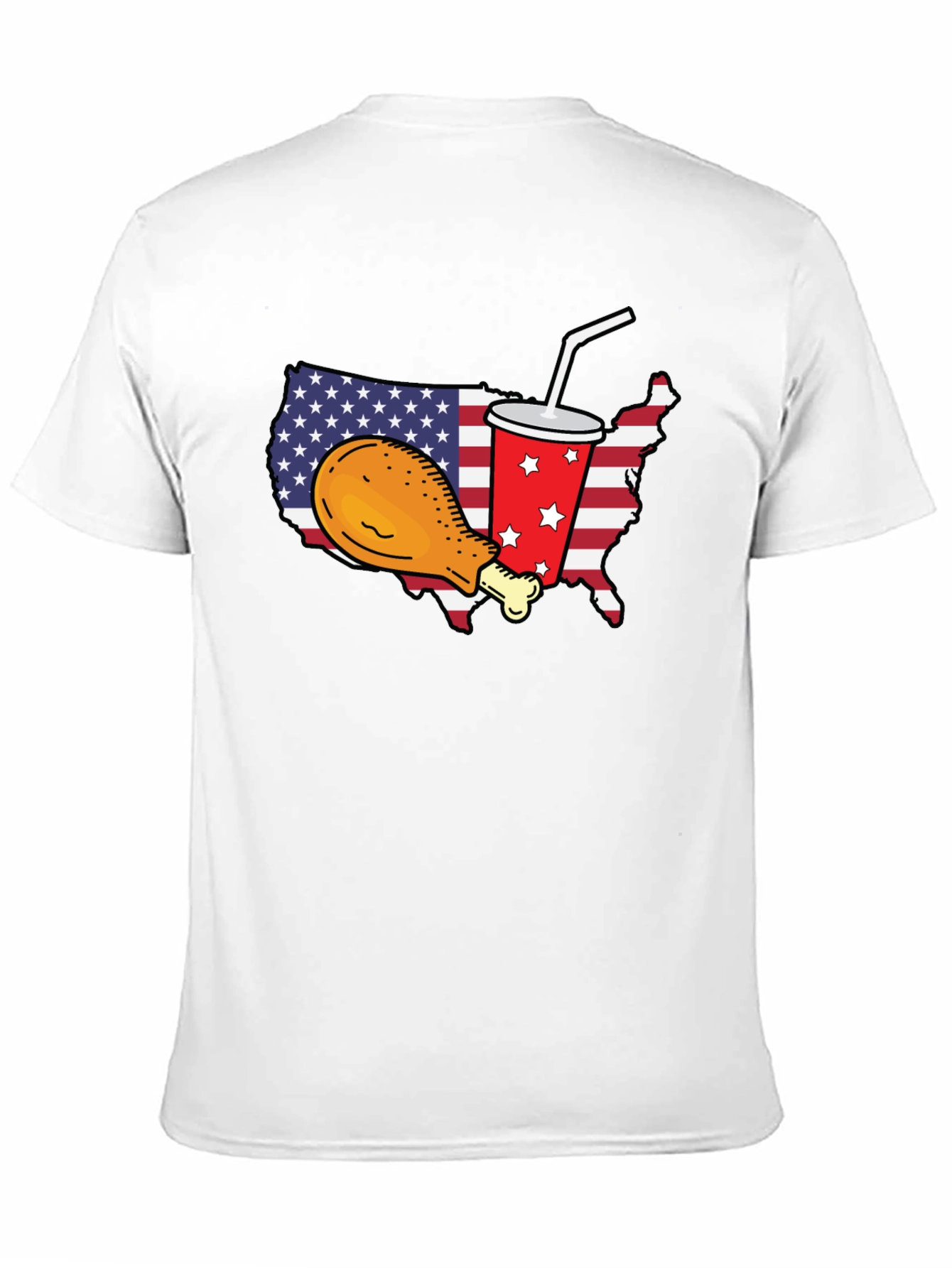 USA Chicken & Soda T-Shirt