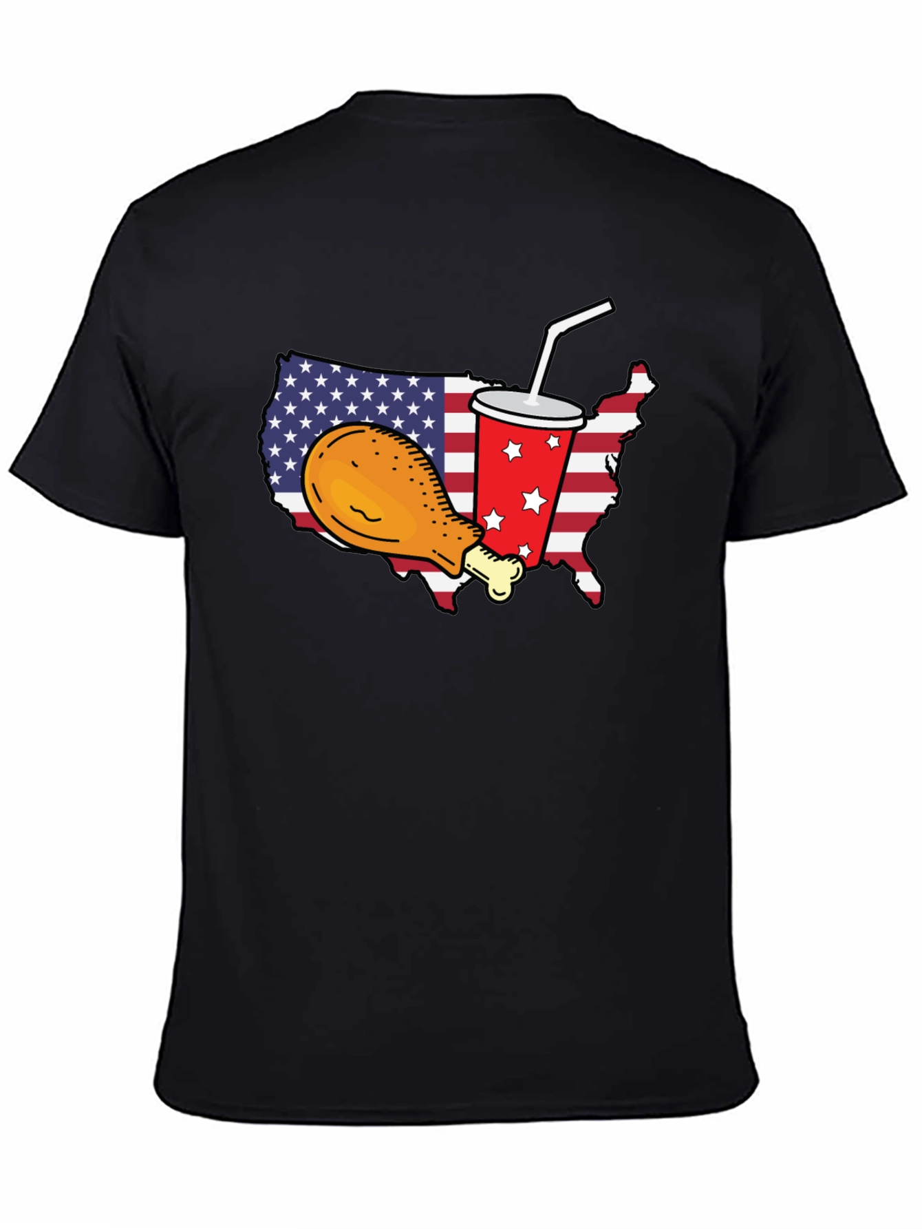 USA Chicken & Soda T-Shirt