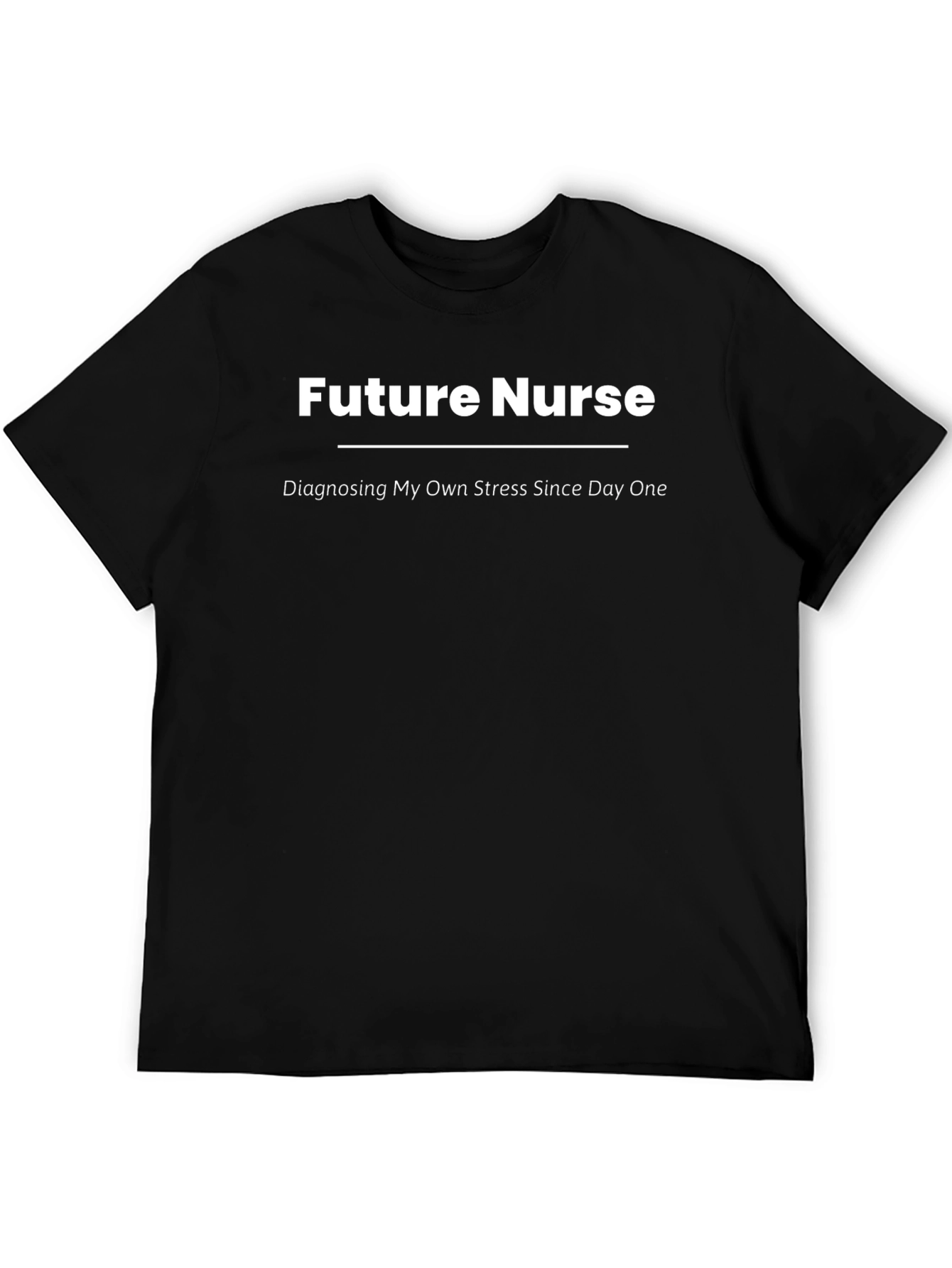 Future Nurse Black T-Shirt