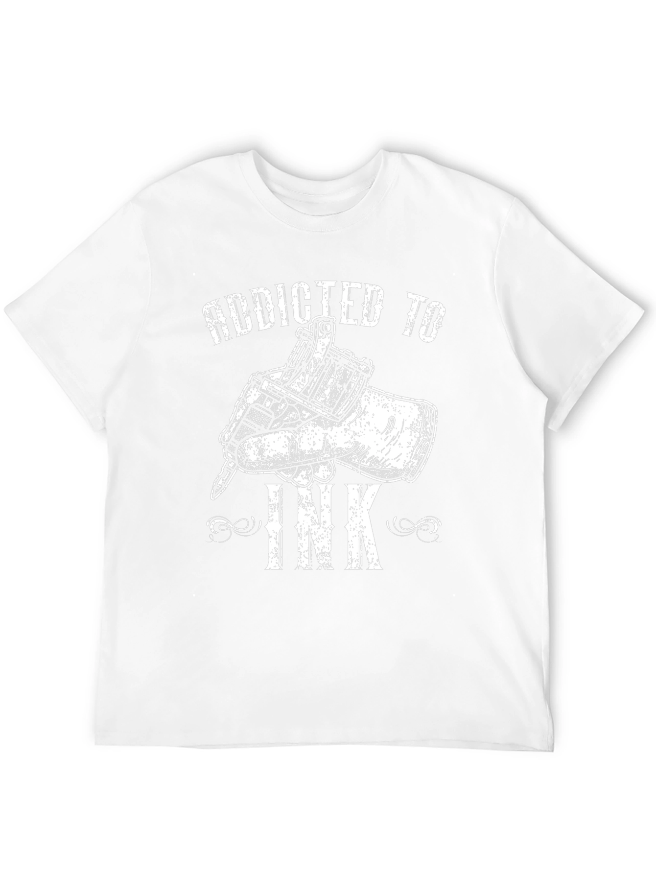 Addicted to Ink Graphic T-Shirt Tattoo Artist Tee