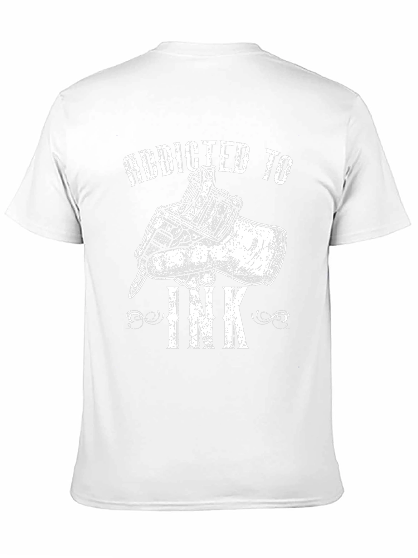 Addicted to Ink Graphic T-Shirt Tattoo Artist Tee
