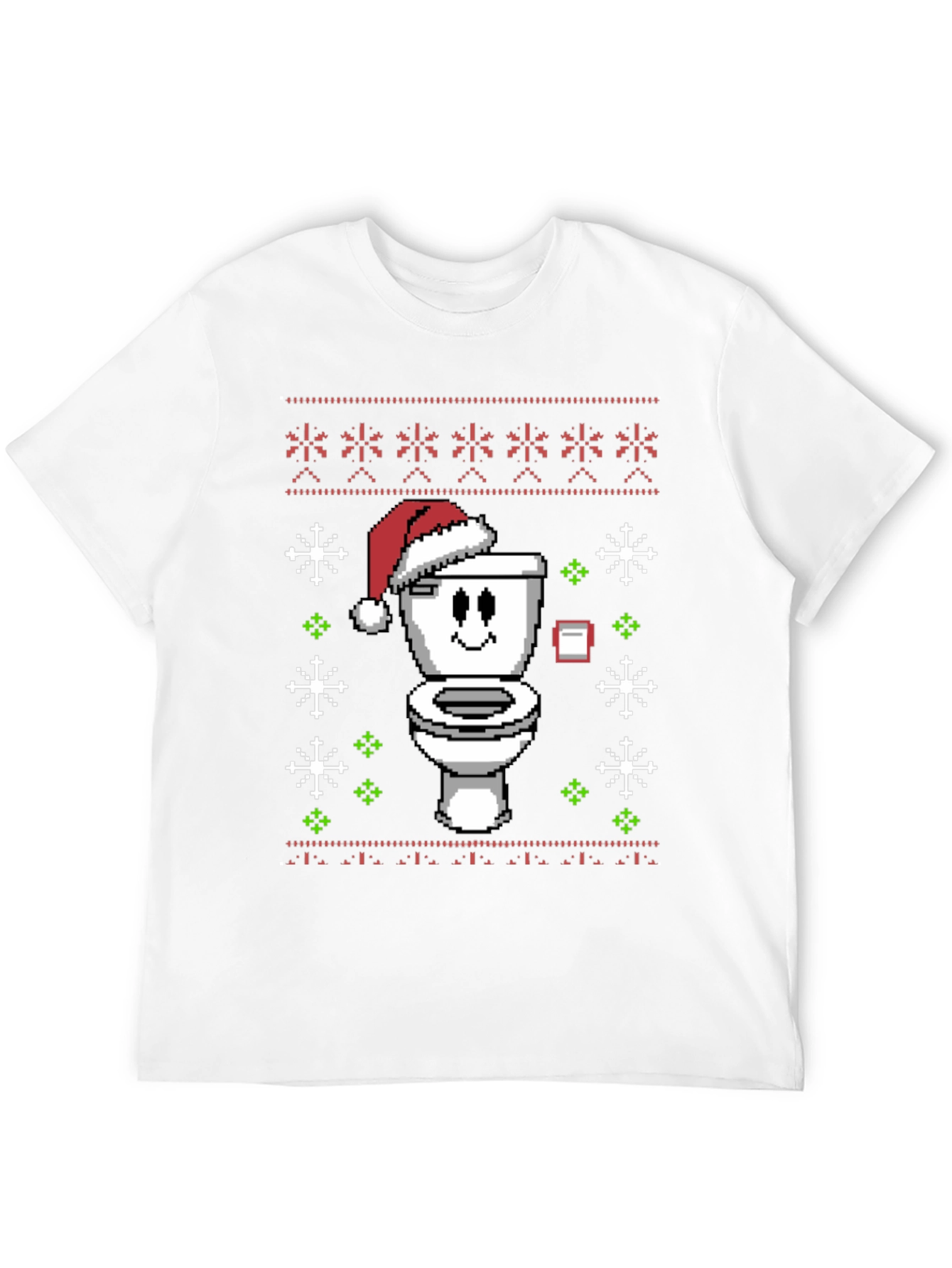 Funny Toilet Christmas Sweater T-Shirt