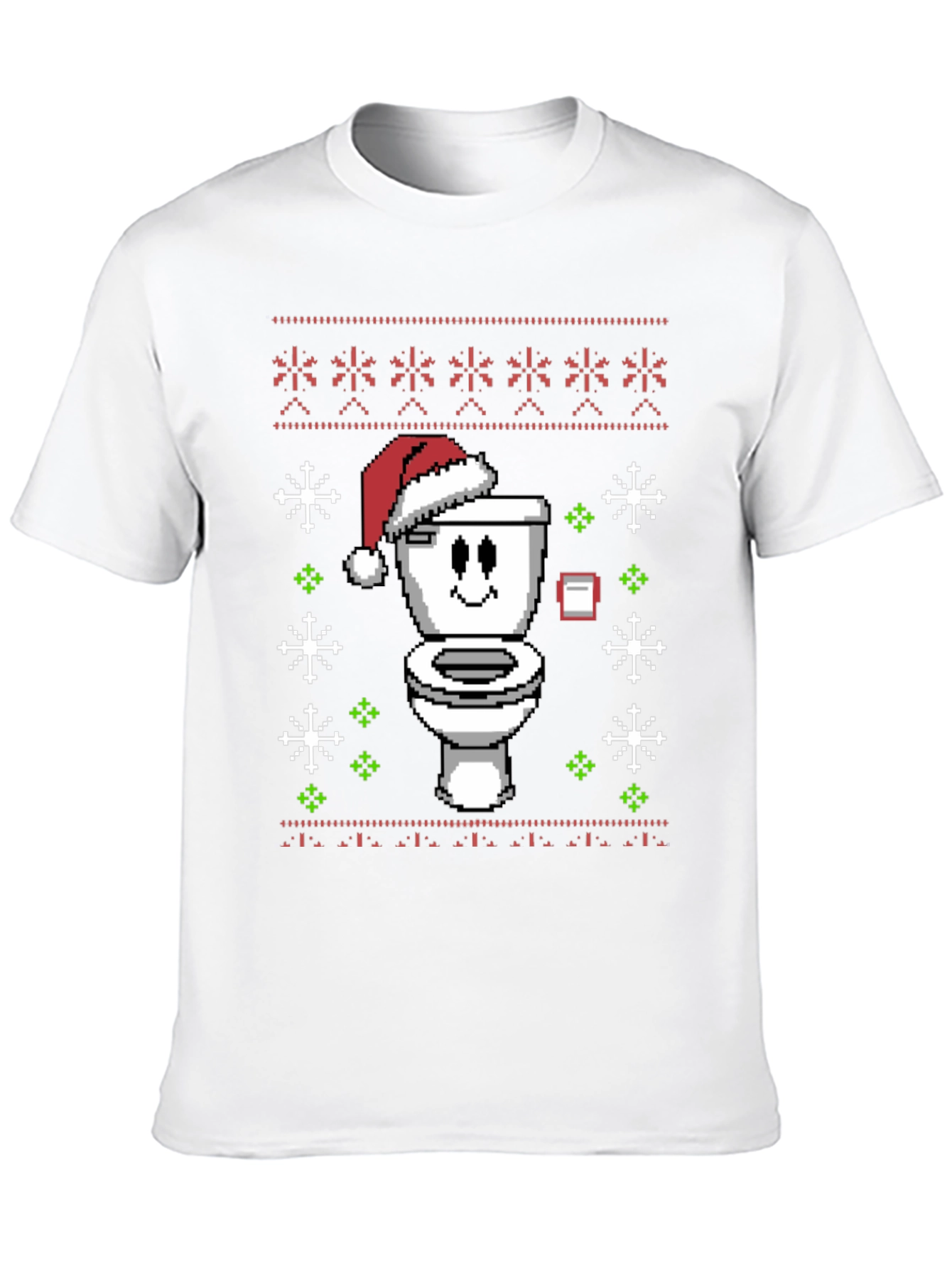 Funny Toilet Christmas Sweater T-Shirt