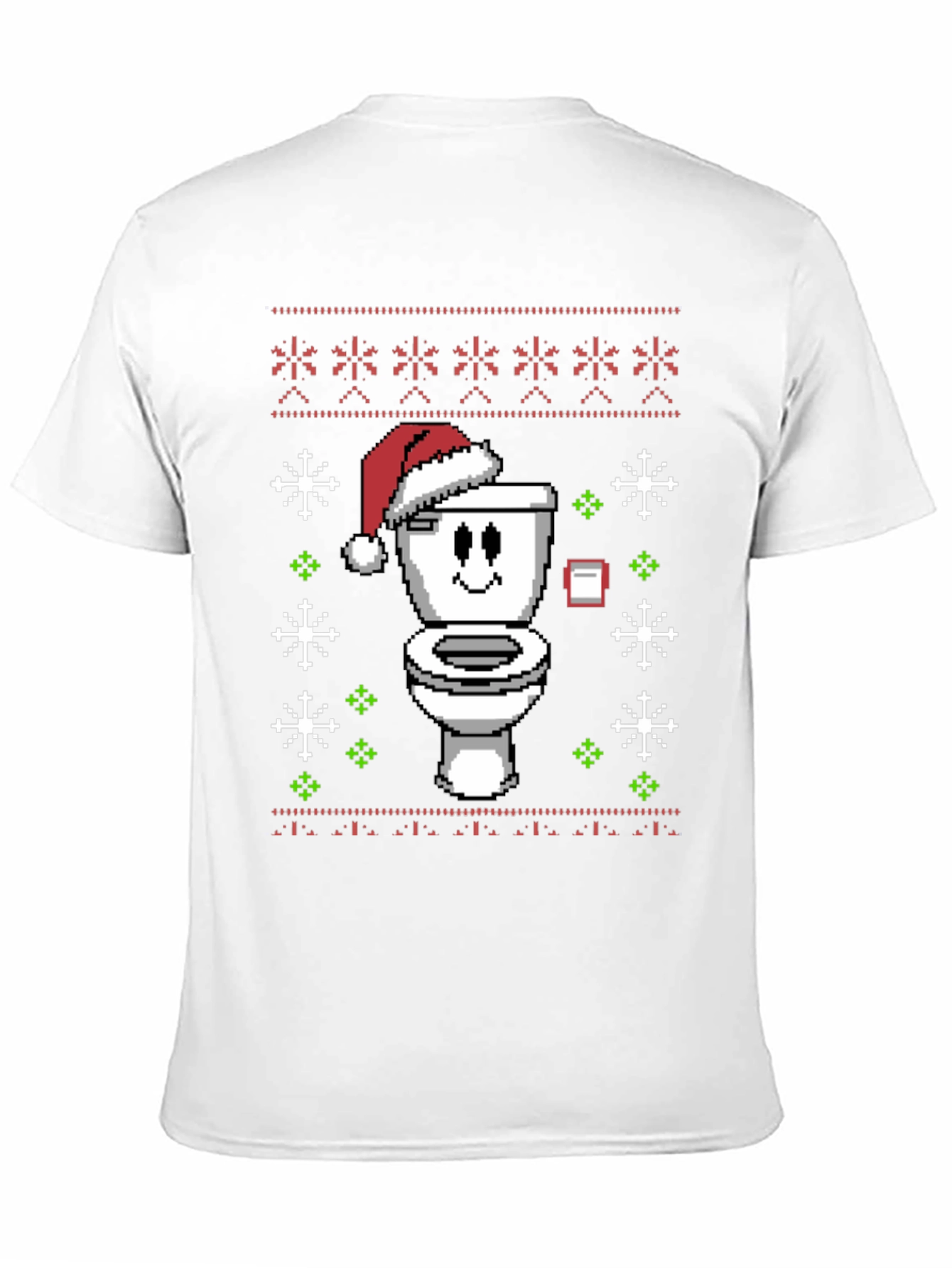 Funny Toilet Christmas Sweater T-Shirt