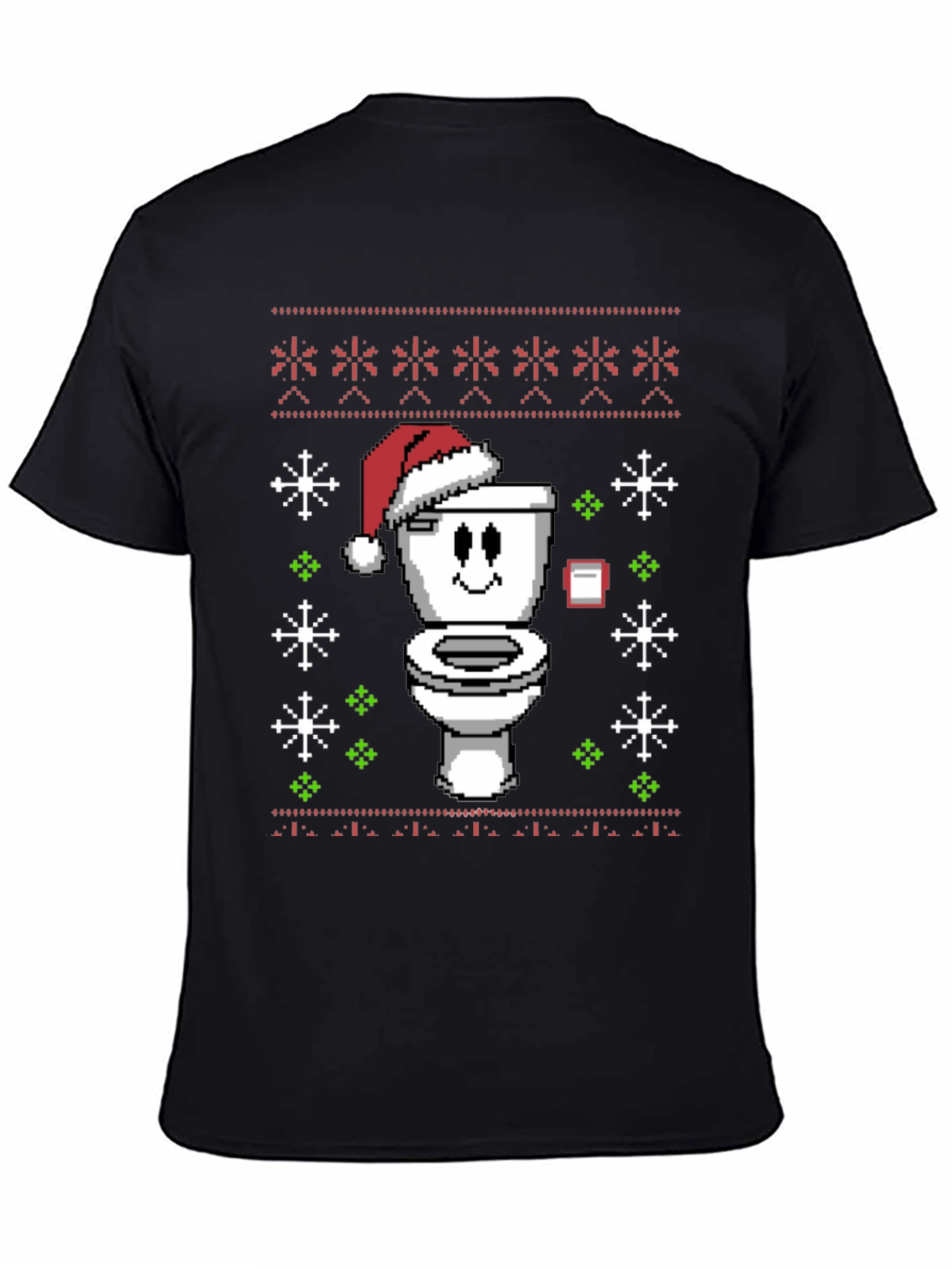 Funny Toilet Christmas Sweater T-Shirt