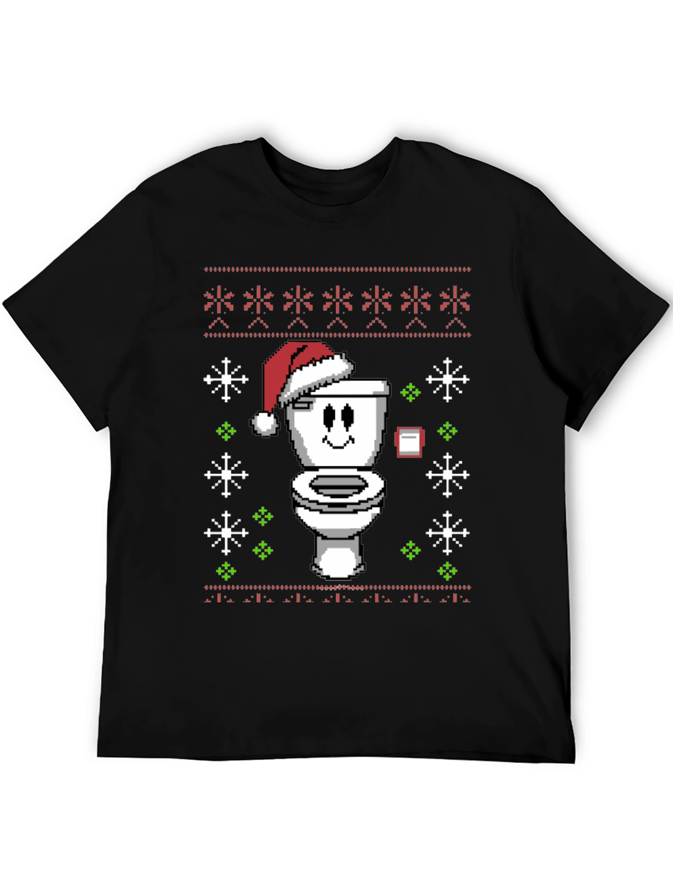 Funny Toilet Christmas Sweater T-Shirt