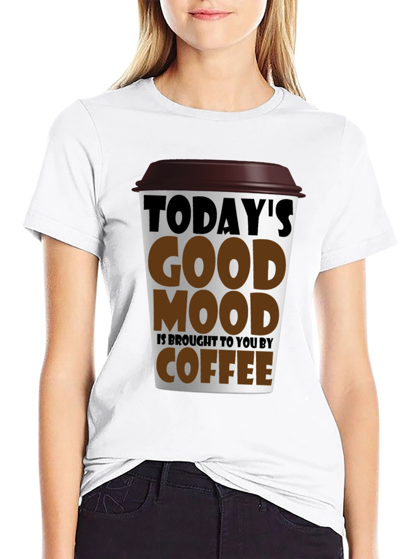 Todays Good Mood Coffee Graphic Tee