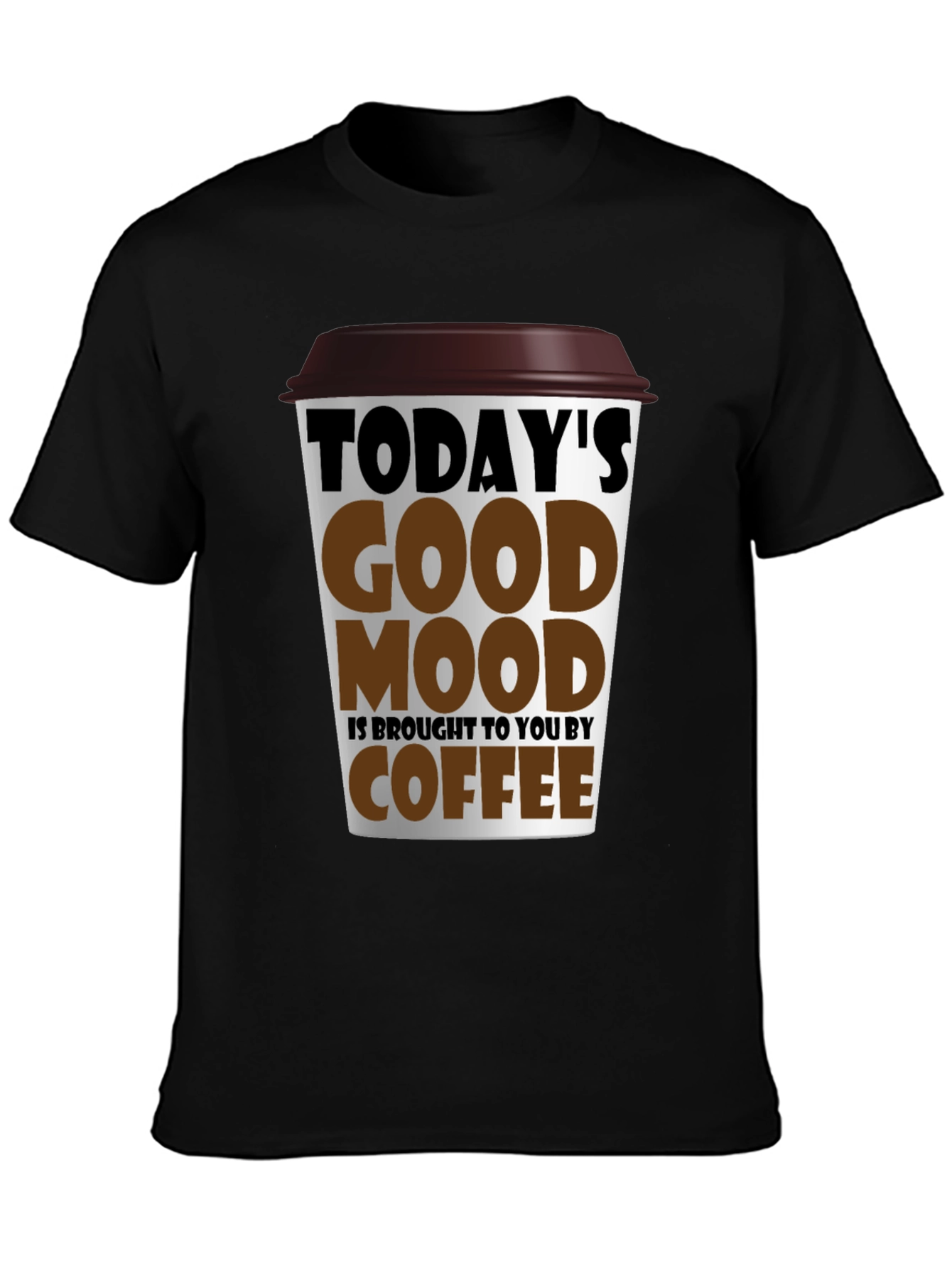 Todays Good Mood Coffee Graphic Tee