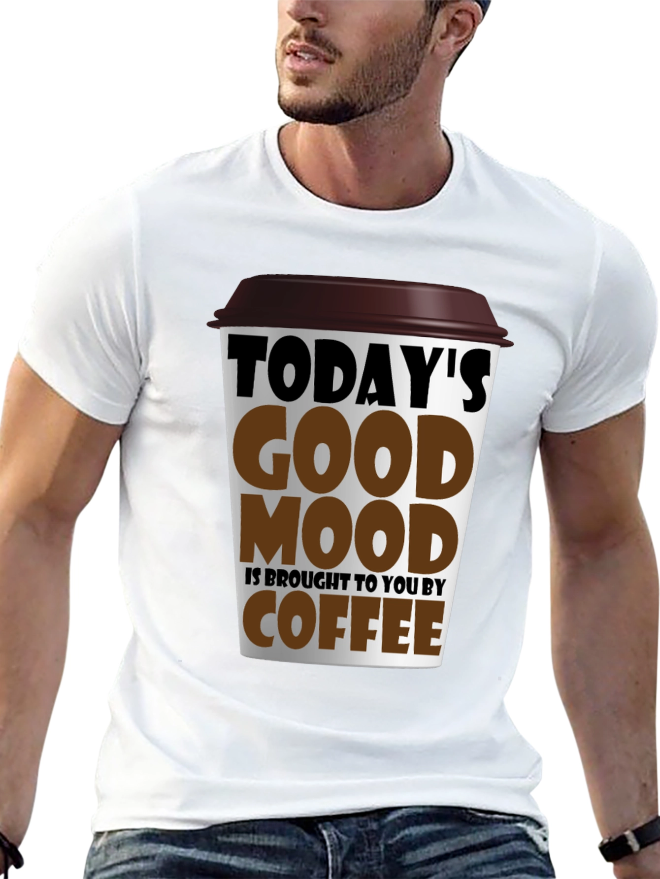 Todays Good Mood Coffee Graphic Tee