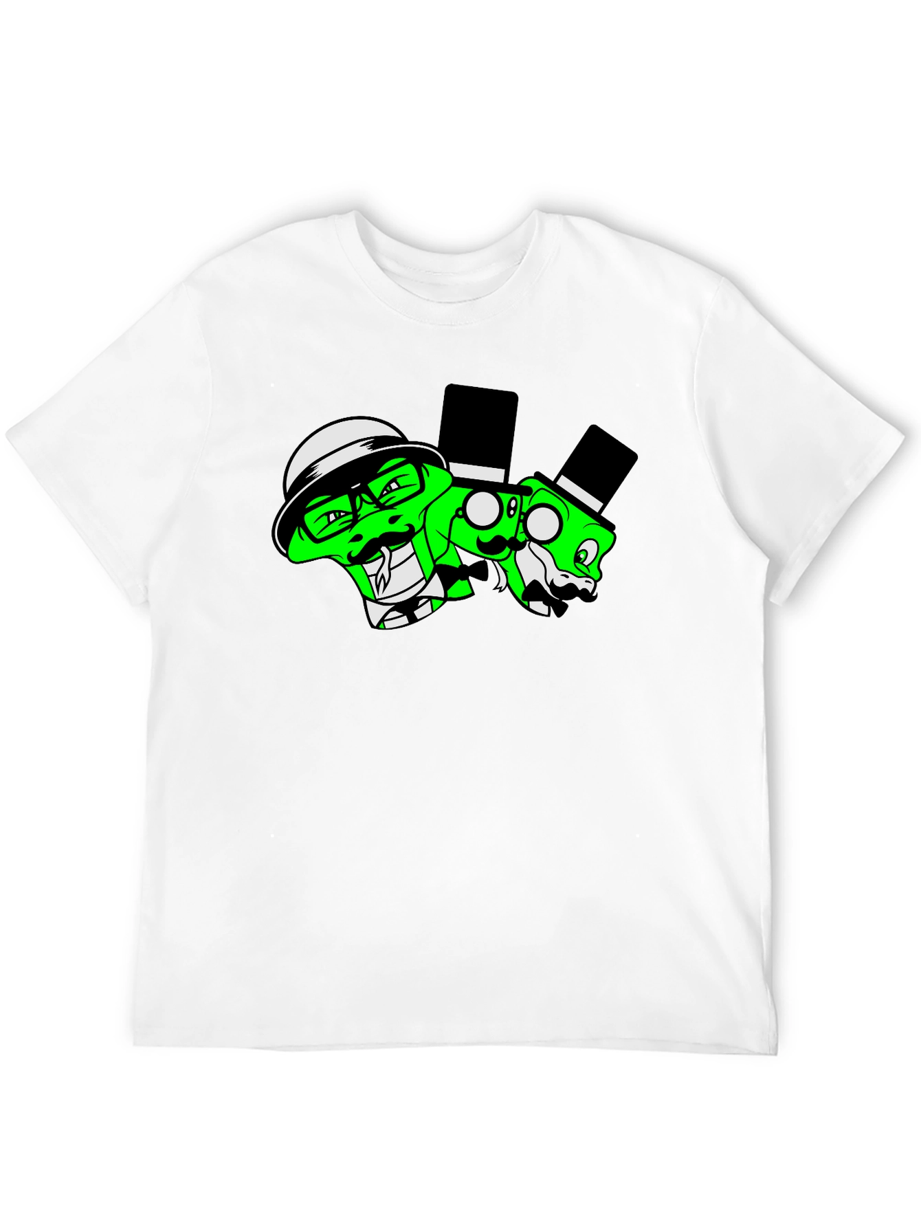 Snakes in Suits Graphic Black T-Shirt