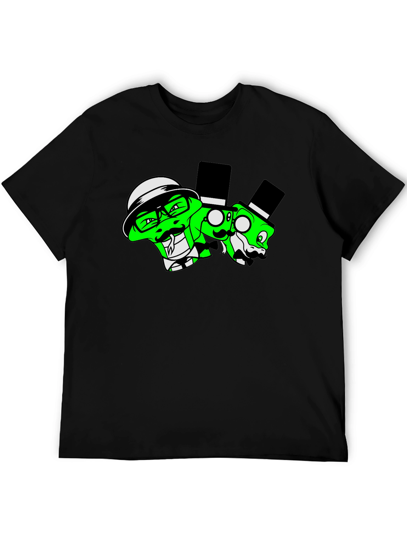 Snakes in Suits Graphic Black T-Shirt
