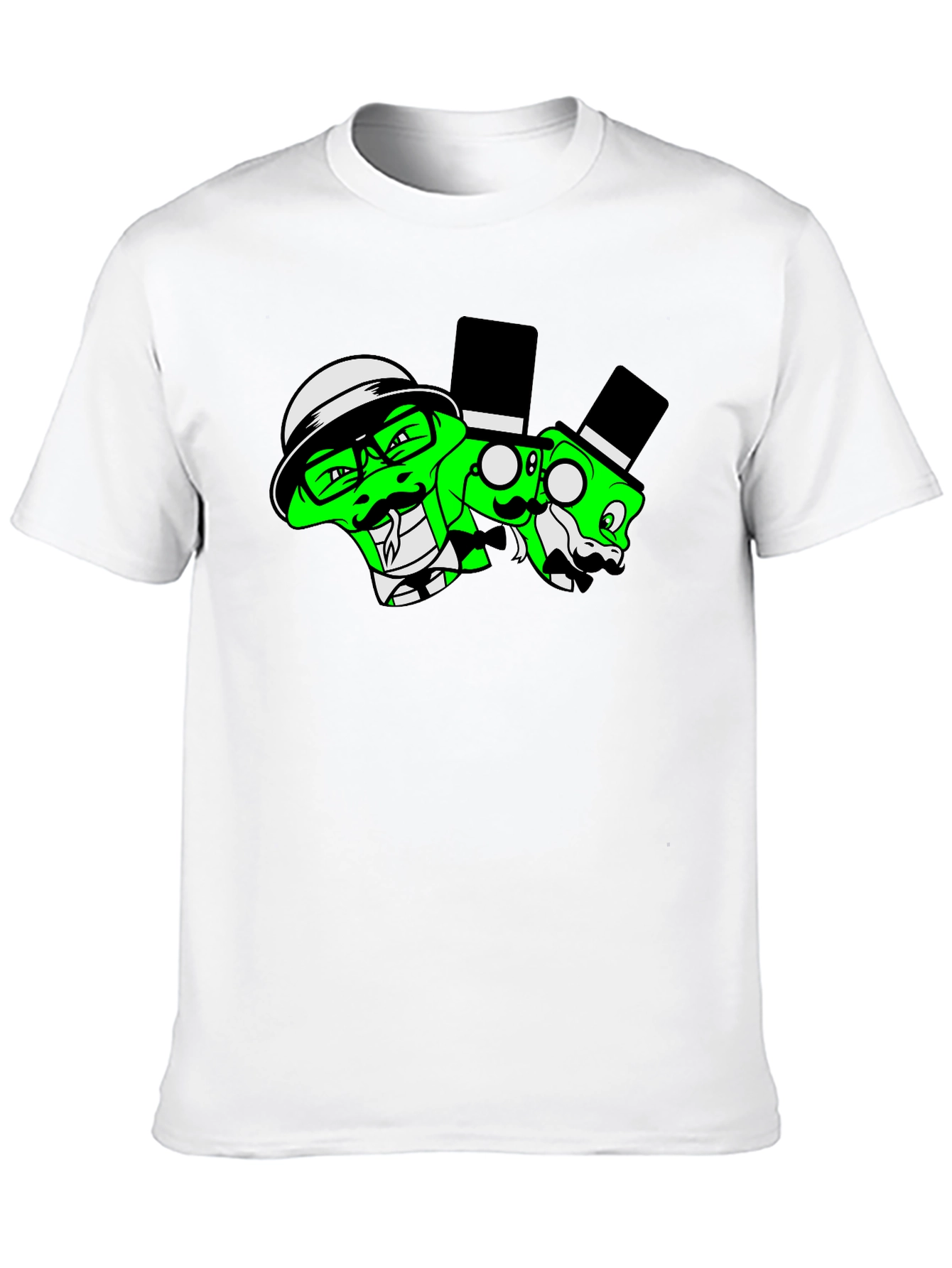 Snakes in Suits Graphic Black T-Shirt