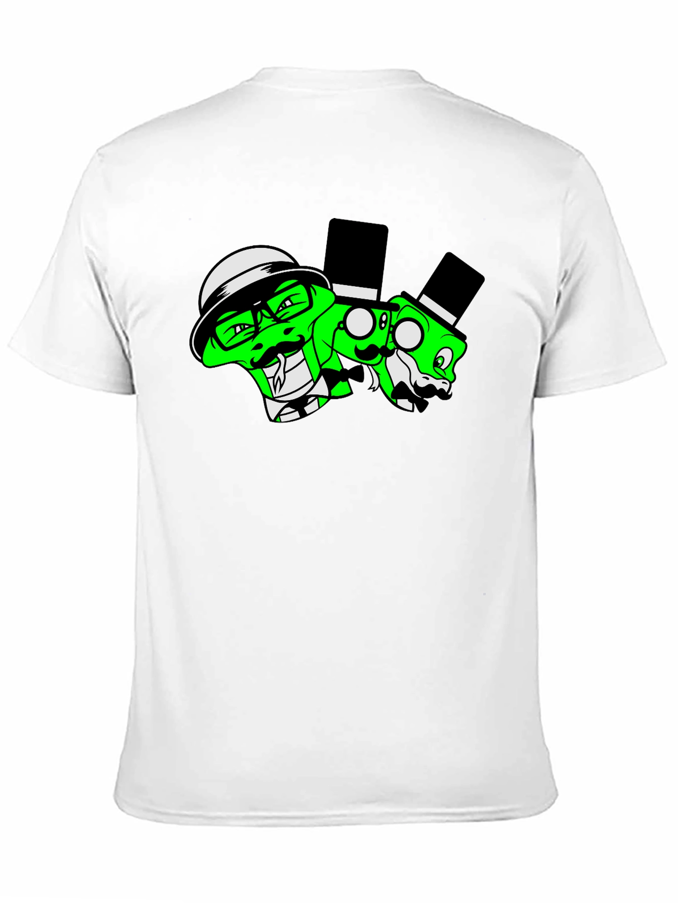 Snakes in Suits Graphic Black T-Shirt