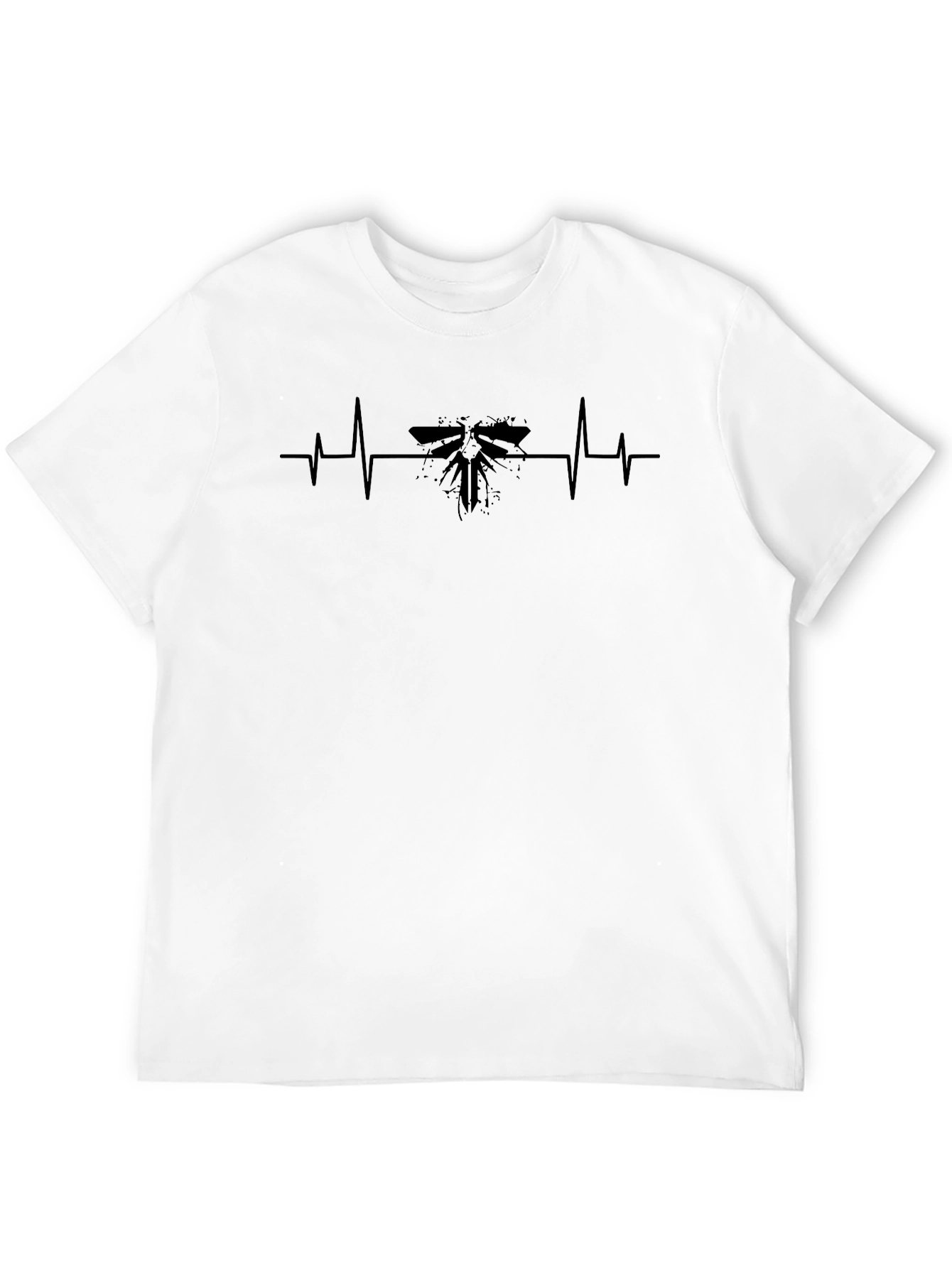 The Last of Us Fireflies Heartbeat Graphic T-Shirt