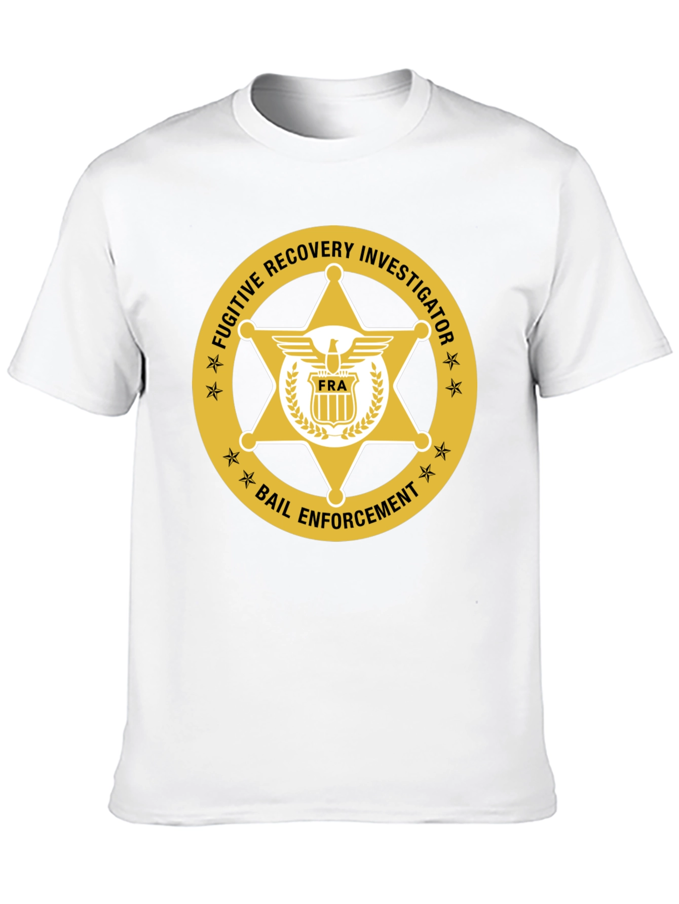 Fugitive Recovery Investigator Black T-Shirt