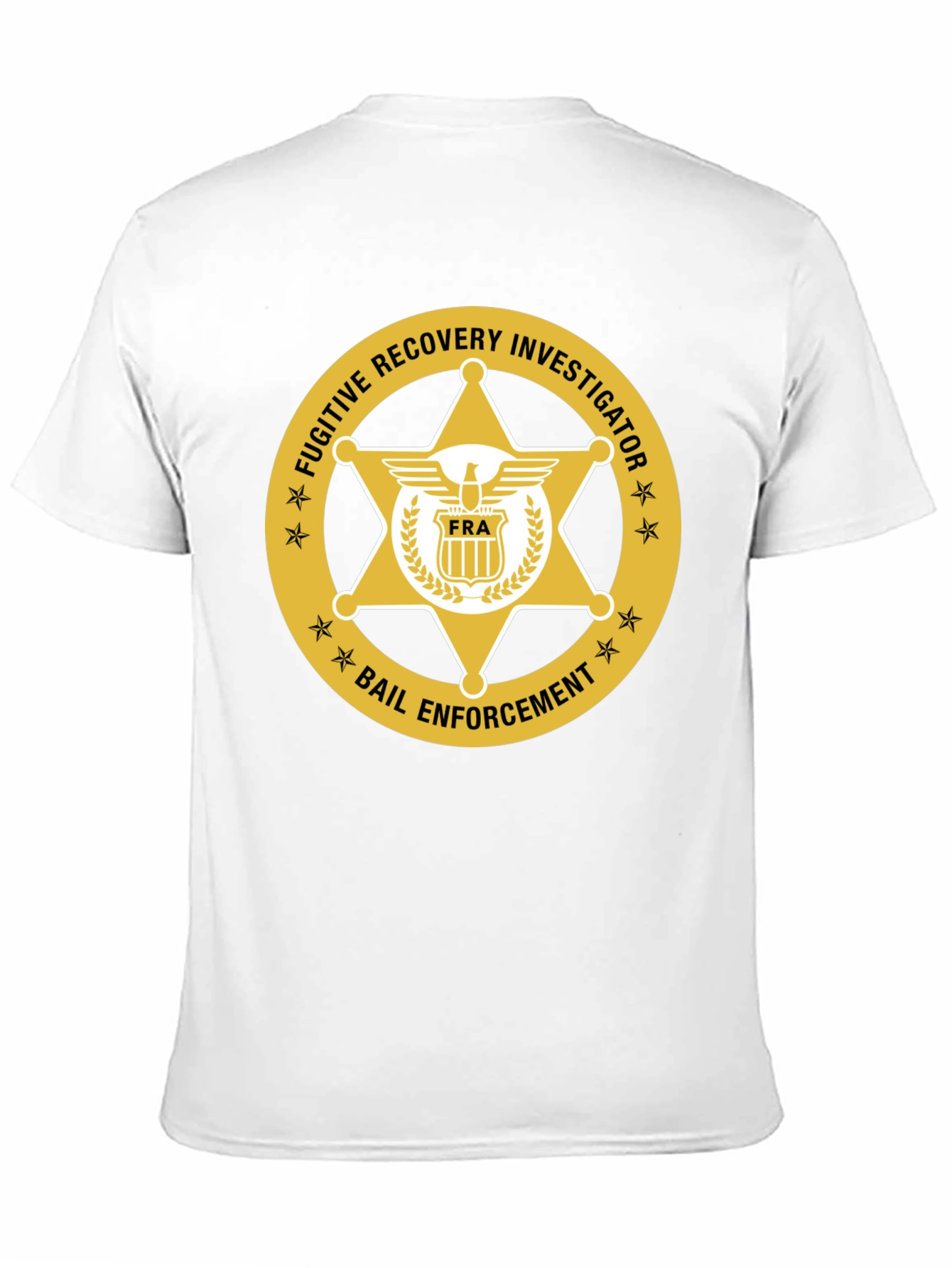 Fugitive Recovery Investigator Black T-Shirt