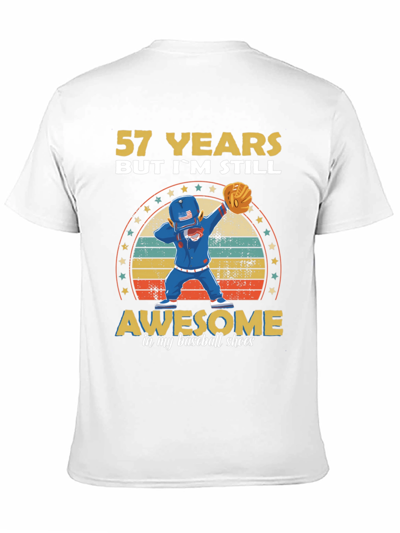 57 Years Old Baseball T-Shirt