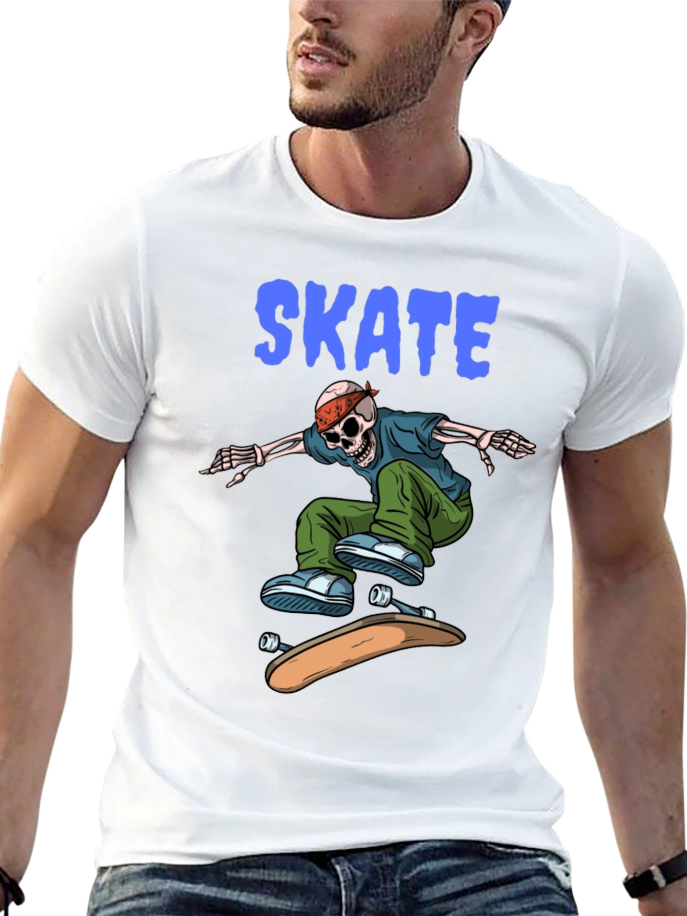 Skate Skeleton T-Shirt