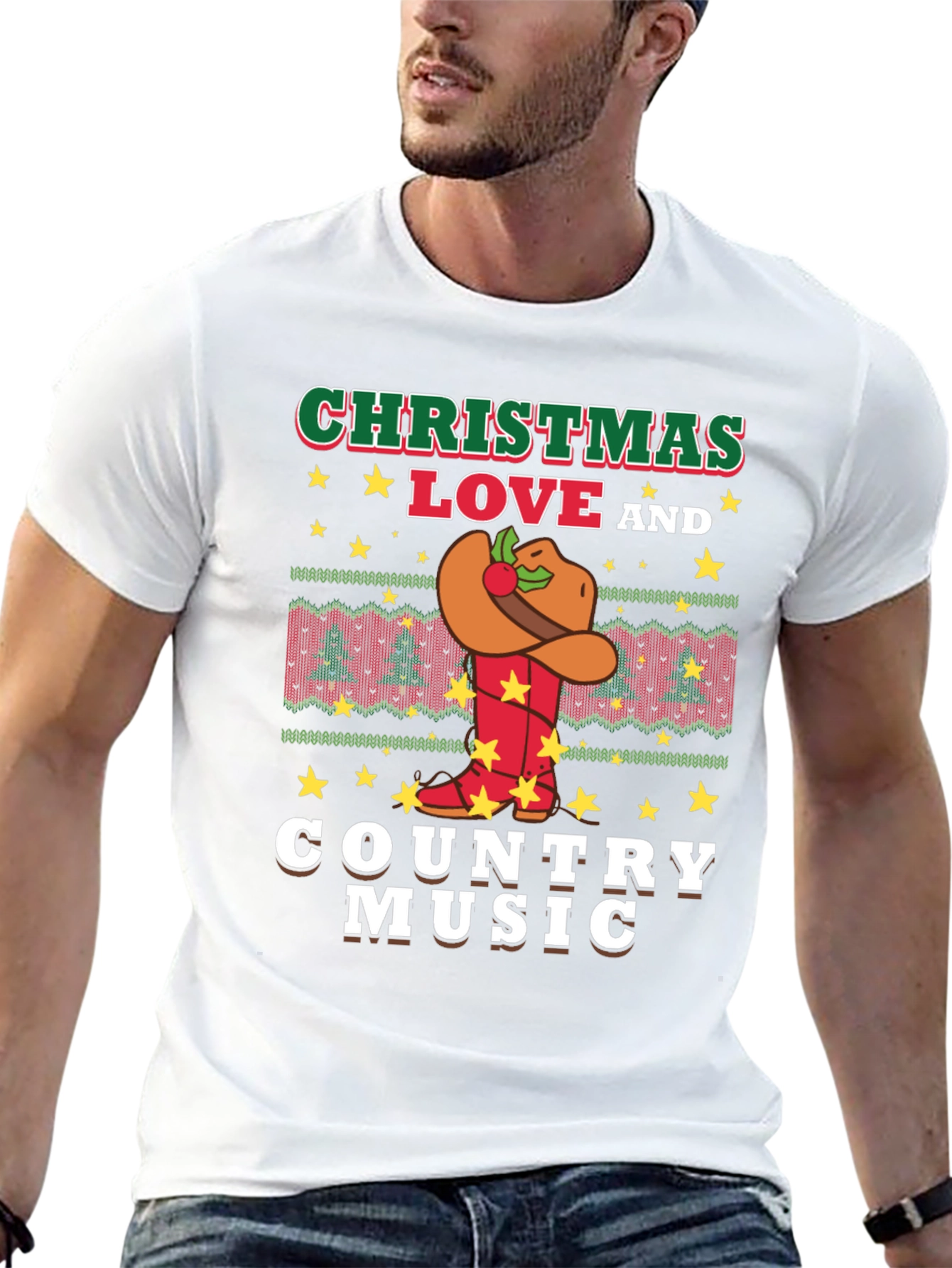 Christmas Country Music T-Shirt