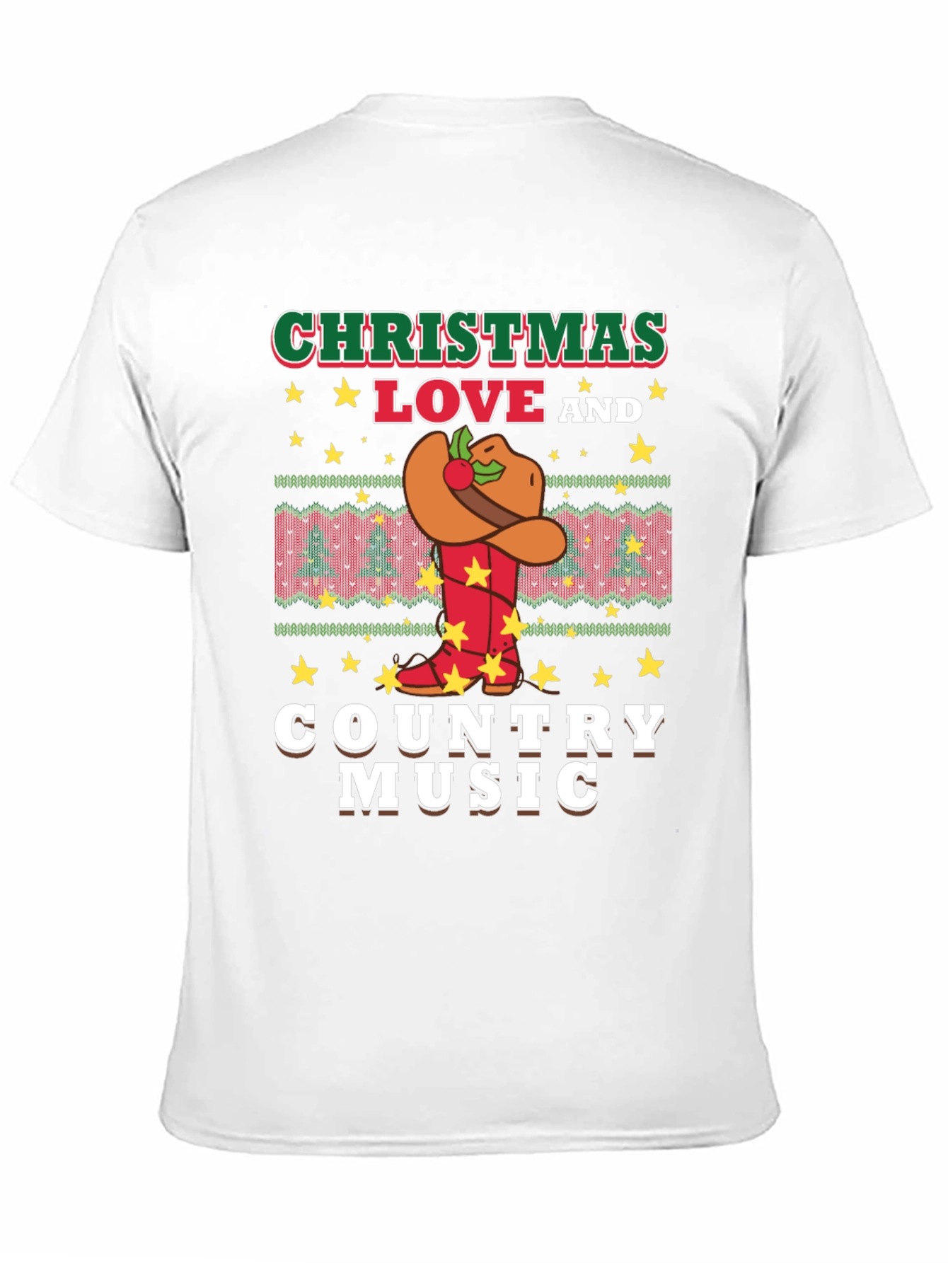 Christmas Country Music T-Shirt