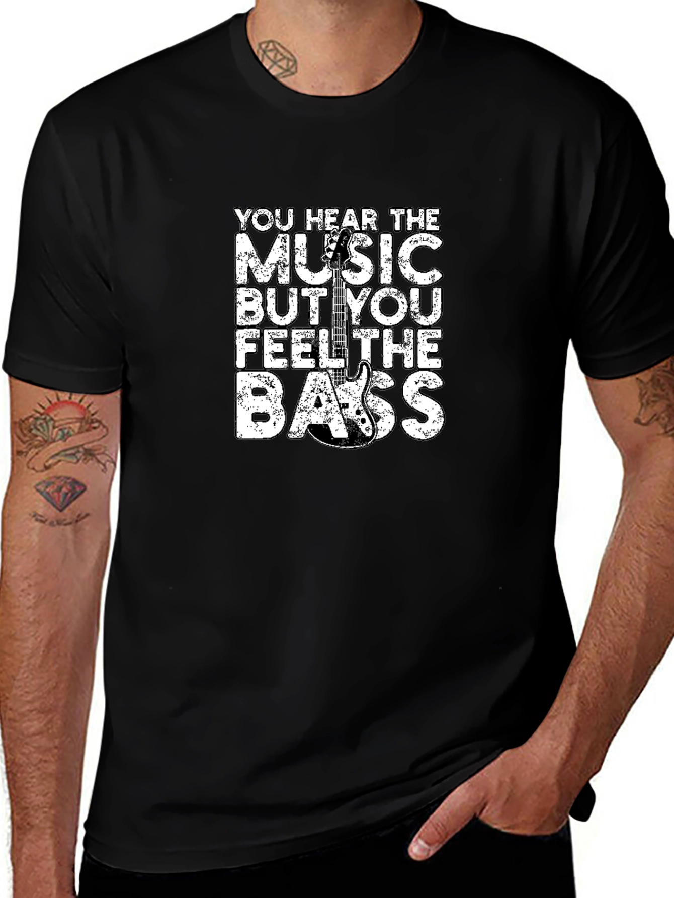 Music Lover T-Shirt - Feel the Bass