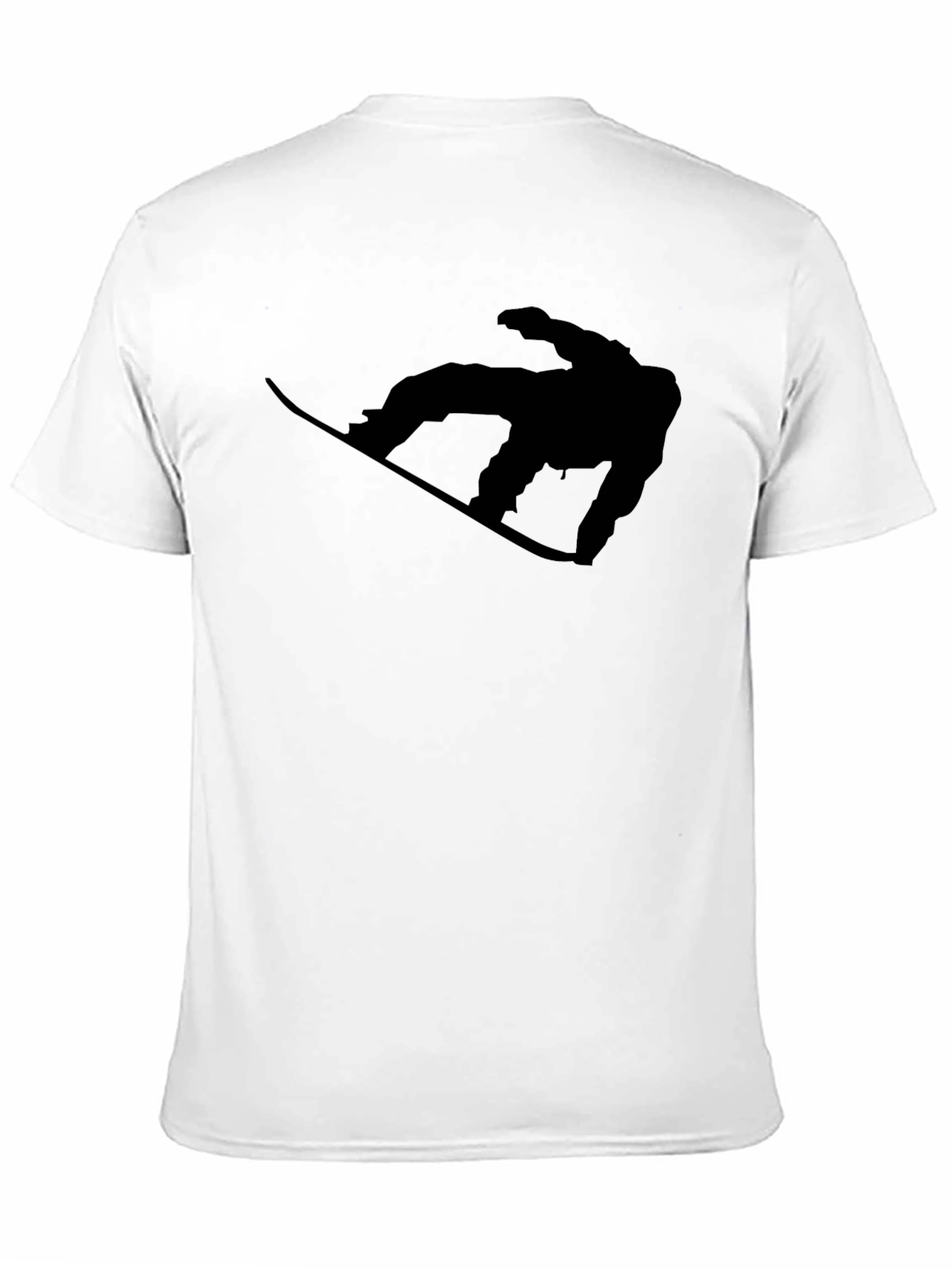Snowboarder Graphic Tee - Black