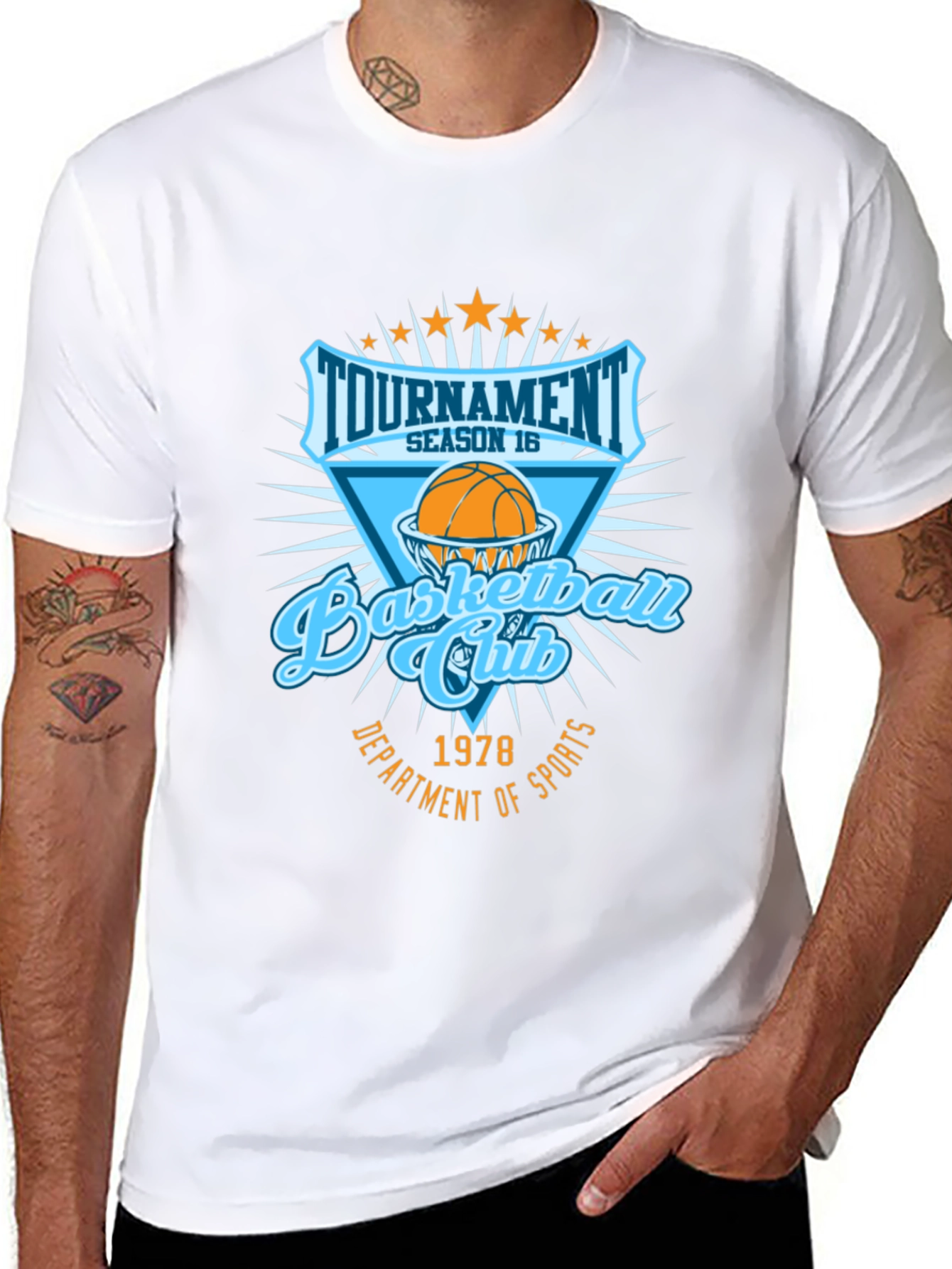 Basketball Club Tournament Graphic Tee