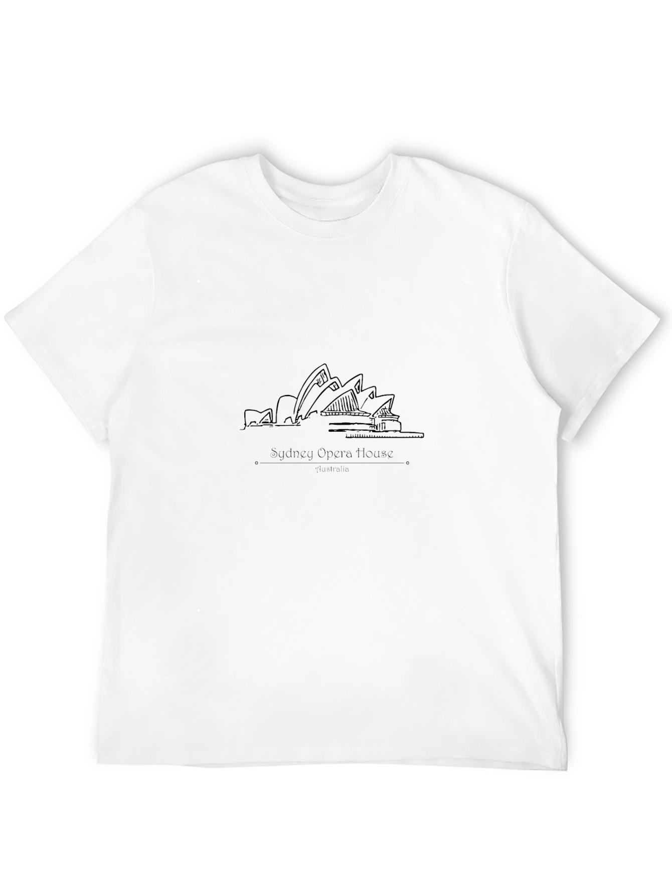 Sydney Opera House Graphic Tee - Black