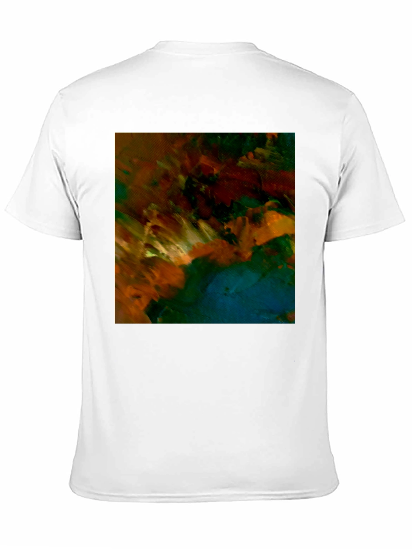 Abstract Art Black T-Shirt - Modern Style