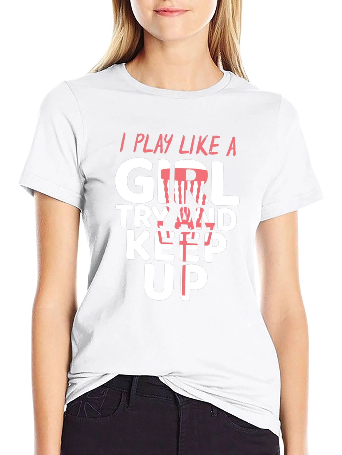 I Play Like A Girl Mens T-Shirt