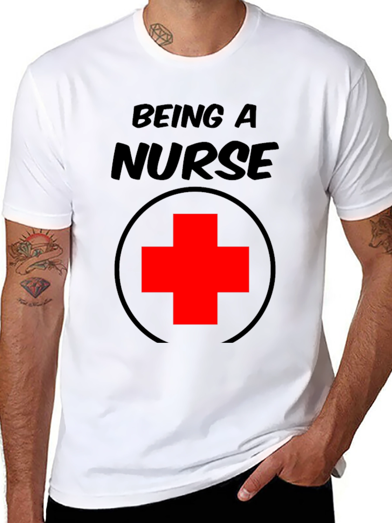 Being A Nurse T-Shirt - Medical Professional Tee
