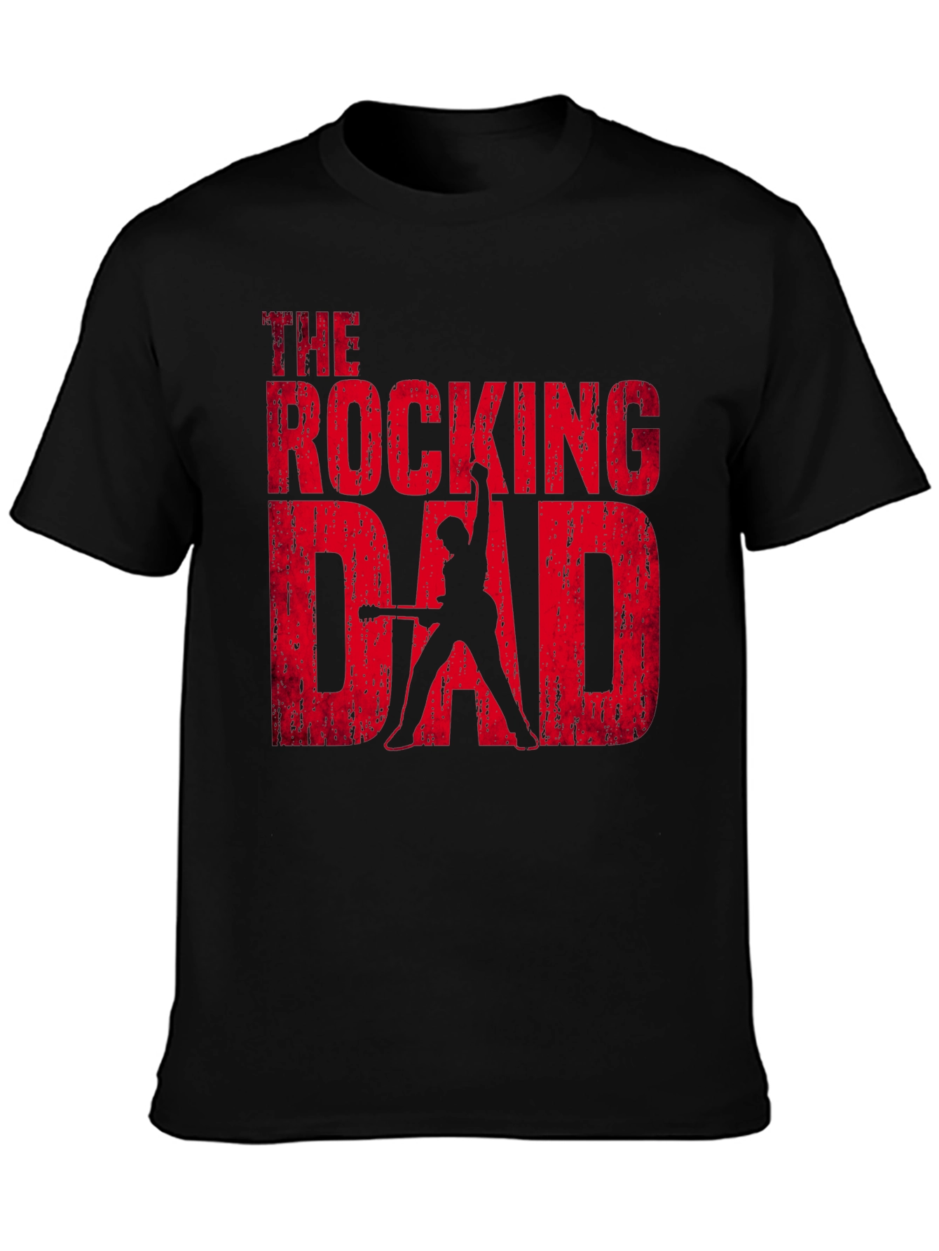 The Rocking Dad Graphic T-Shirt - Black