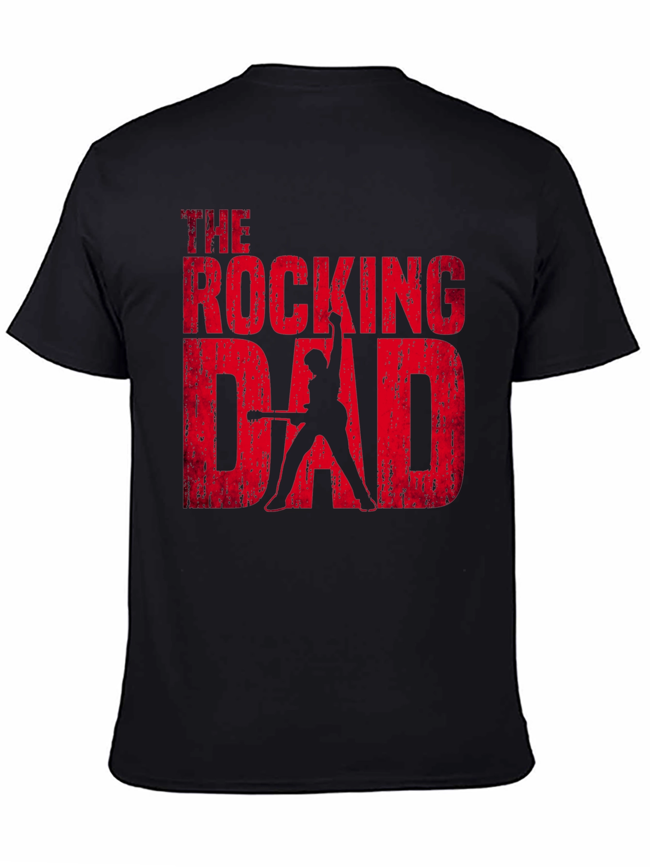 The Rocking Dad Graphic T-Shirt - Black