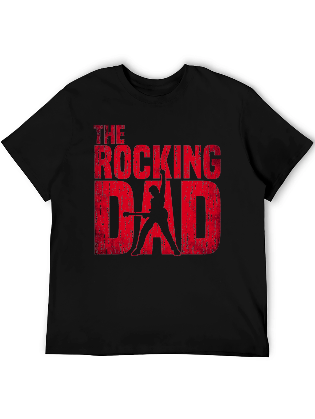 The Rocking Dad Graphic T-Shirt - Black