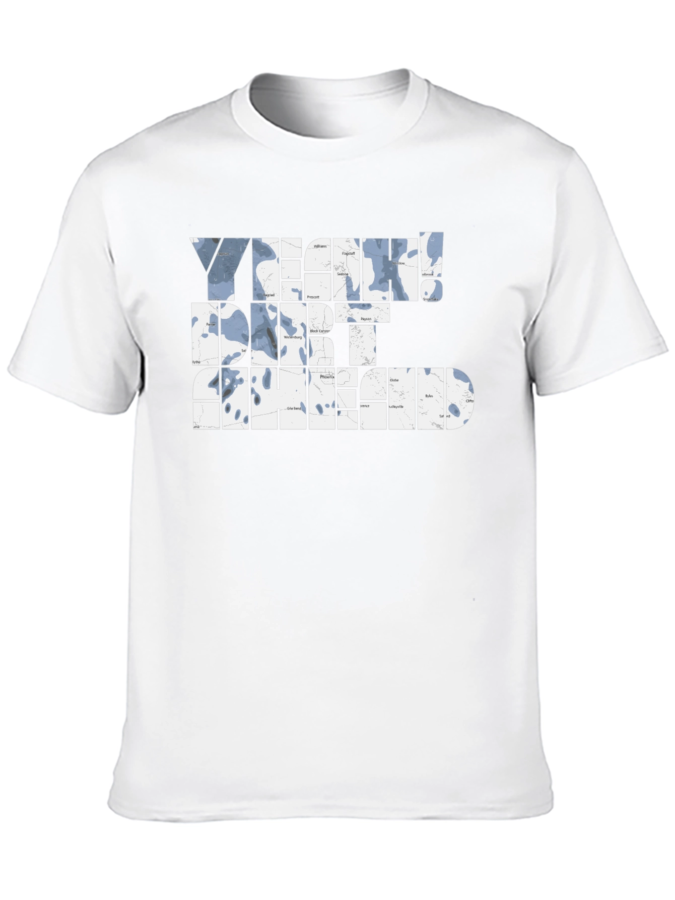 Yeah! Dirt Ahead Graphic T-Shirt - Black