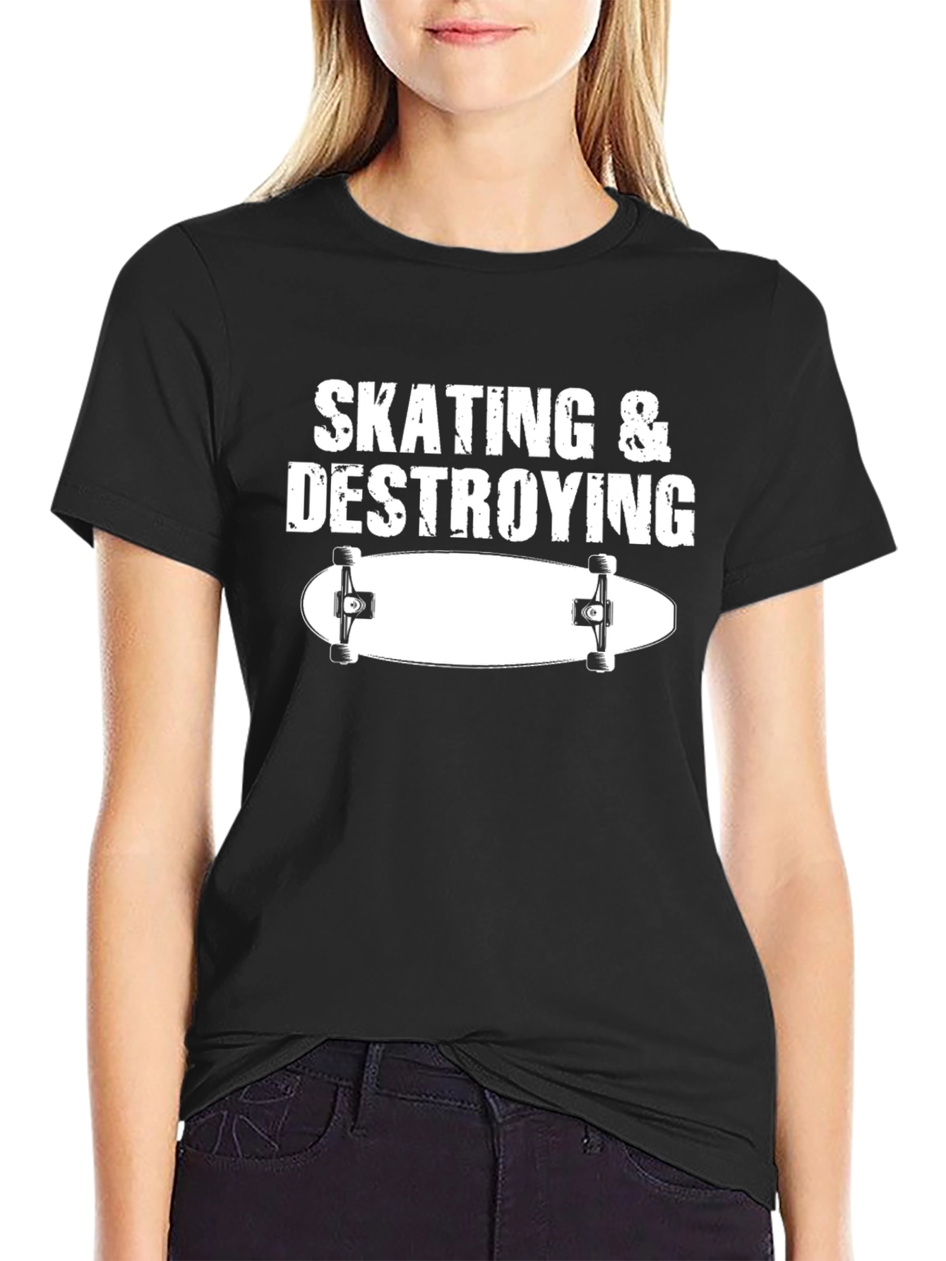 Skating & Destroying Skateboard T-Shirt