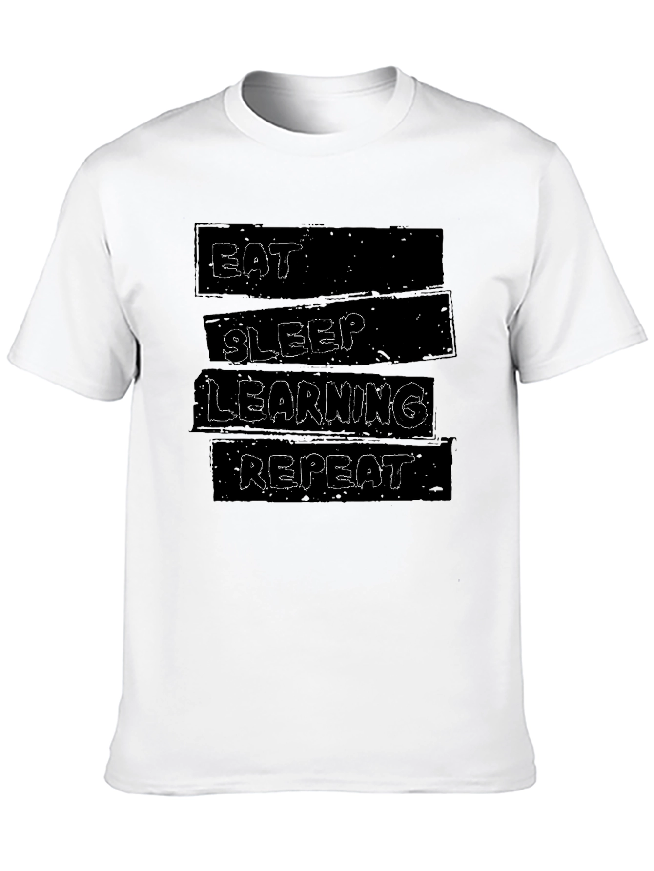 Eat Sleep Learning Repeat Graphic T-Shirt