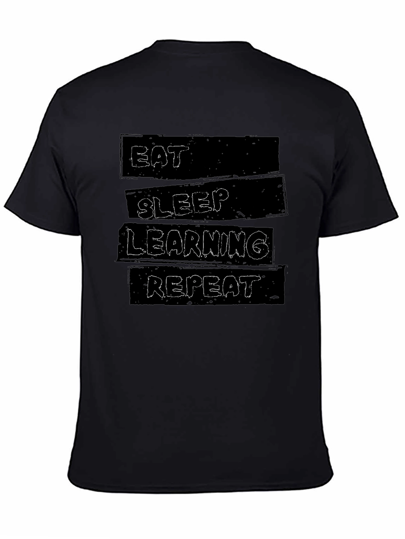 Eat Sleep Learning Repeat Graphic T-Shirt