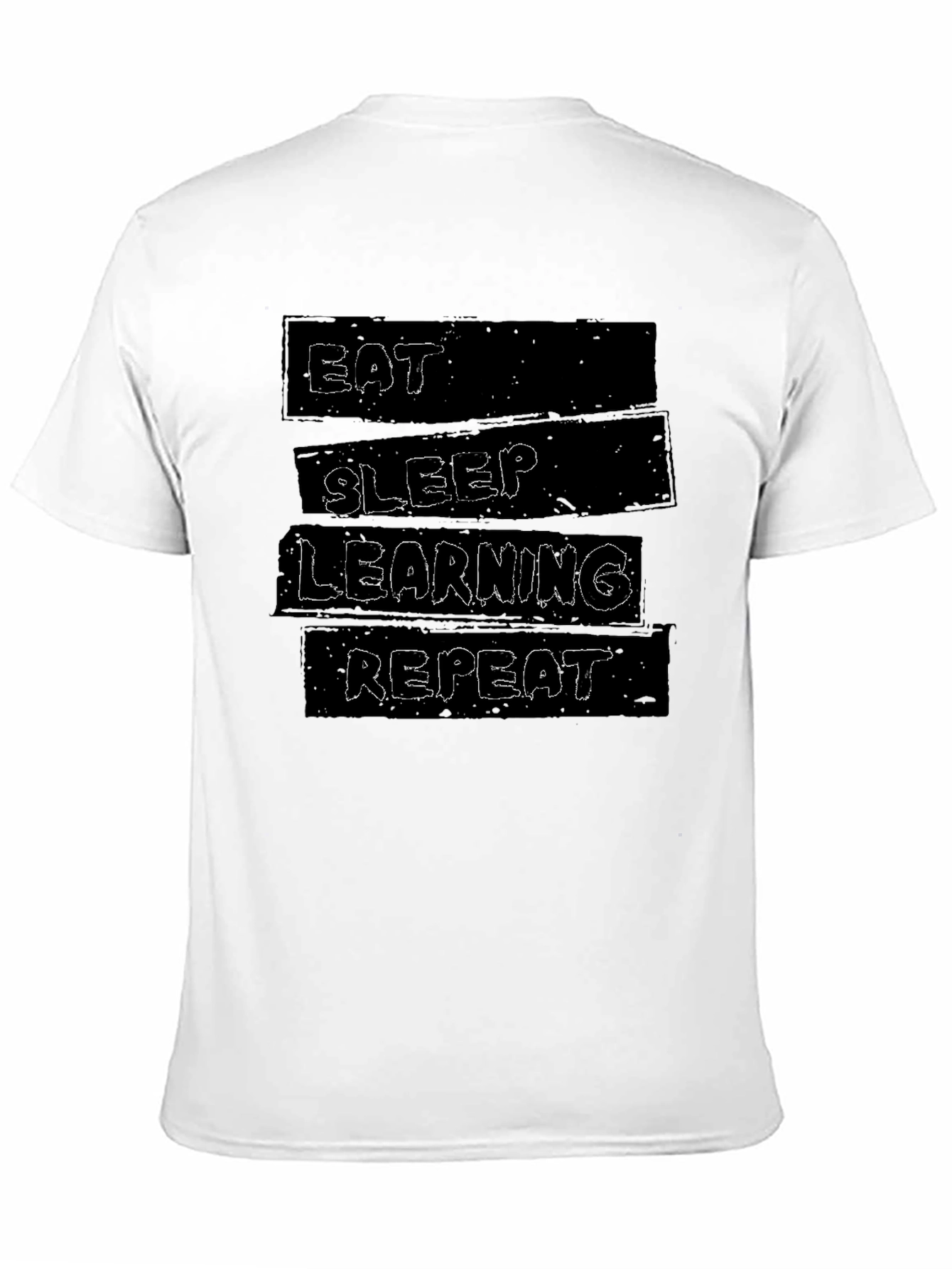 Eat Sleep Learning Repeat Graphic T-Shirt