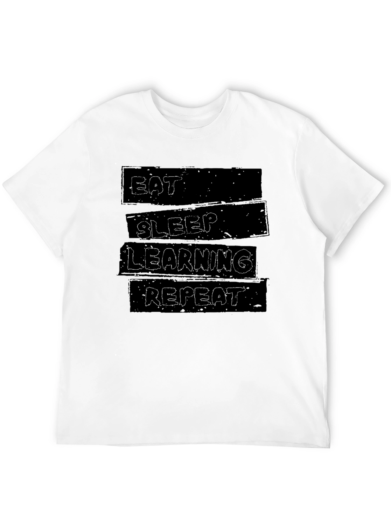 Eat Sleep Learning Repeat Graphic T-Shirt