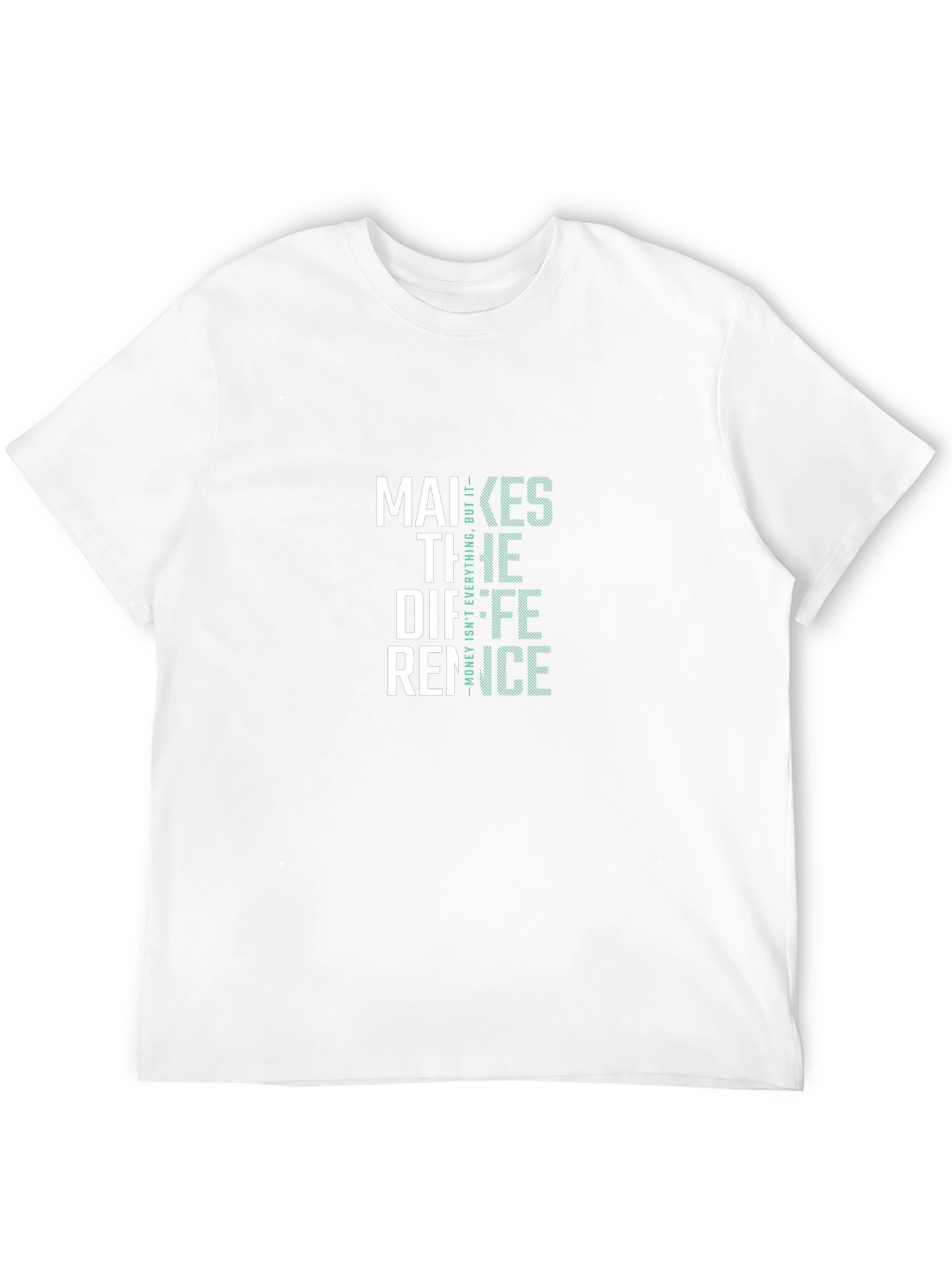 Makes The Difference Graphic Tee - Black