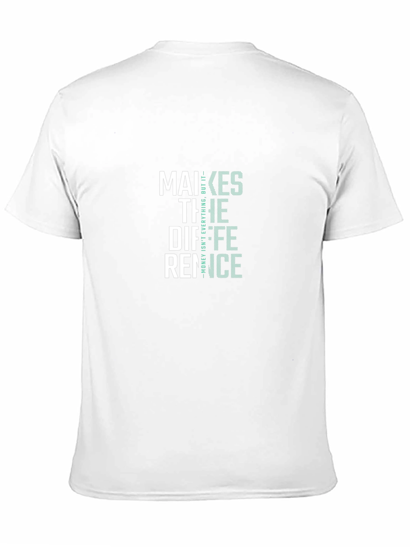 Makes The Difference Graphic Tee - Black