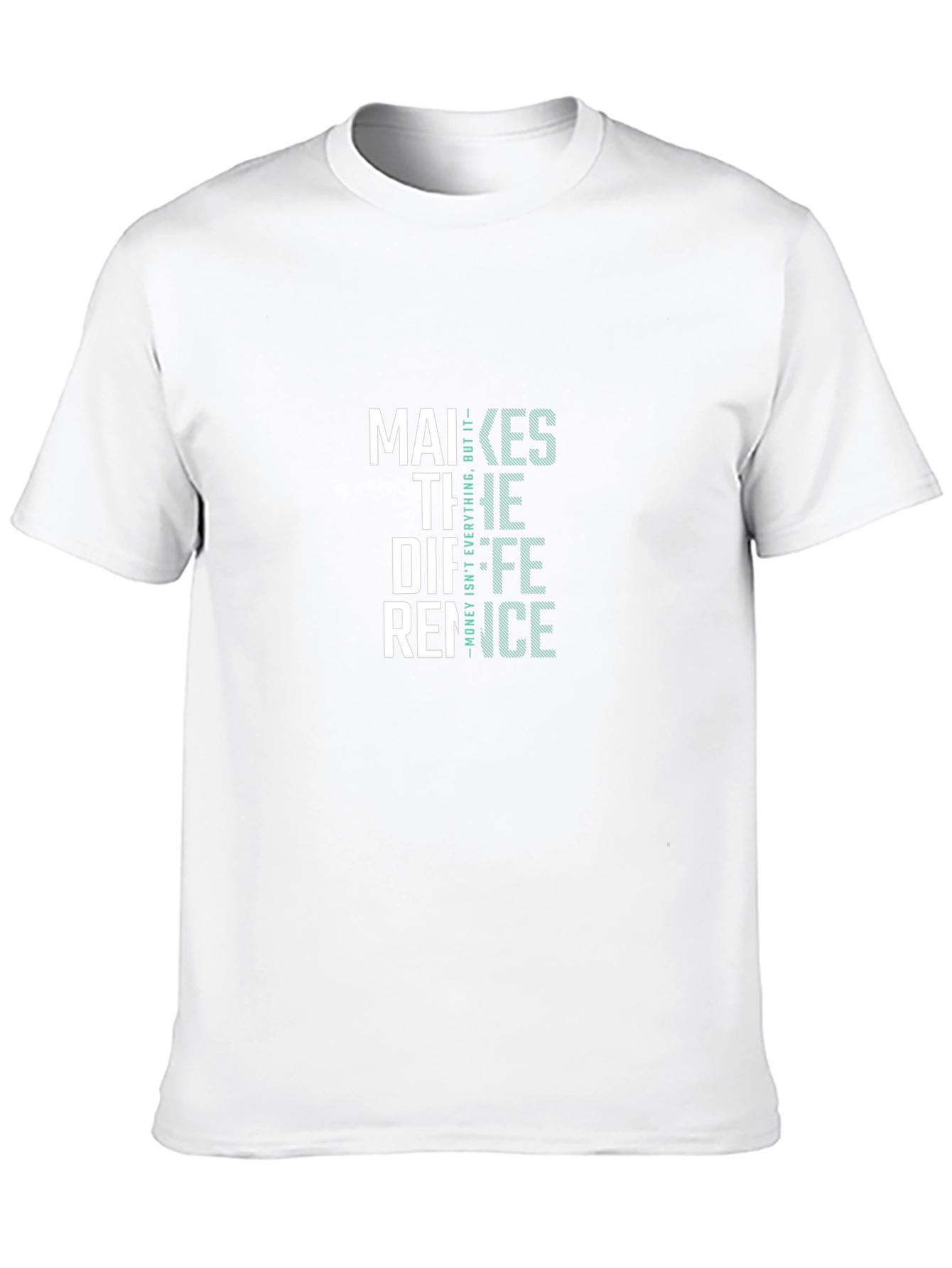 Makes The Difference Graphic Tee - Black