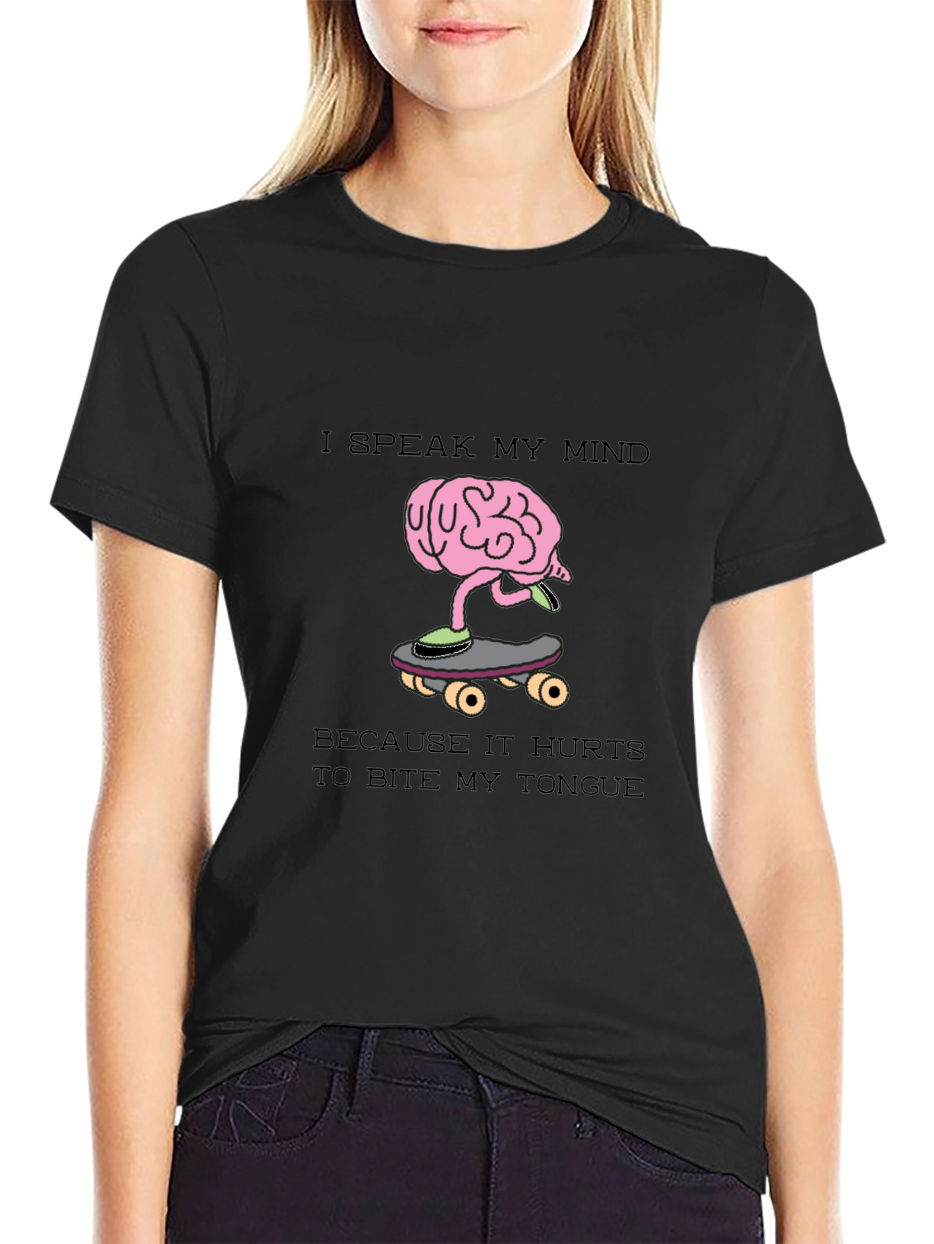 Speak My Mind Graphic T-Shirt