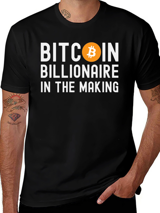 Bitcoin Billionaire T-Shirt - Crypto Investor Tee