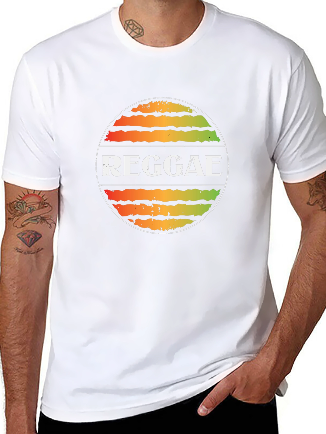 Reggae Music Style Graphic Tee