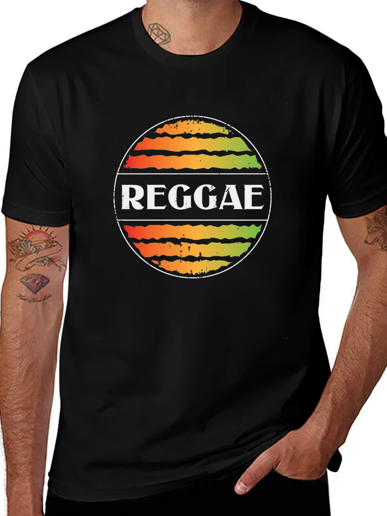 Reggae Music Style Graphic Tee