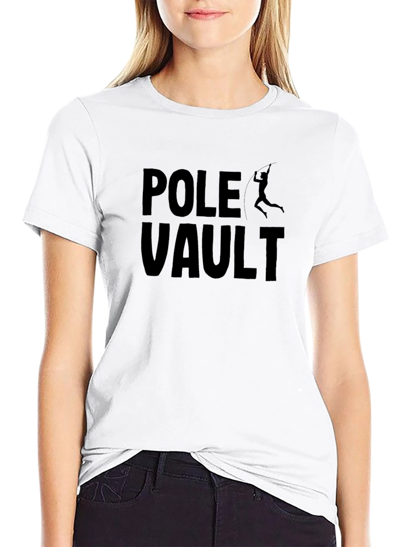 Pole Vault Graphic Tee - Athletic Sport