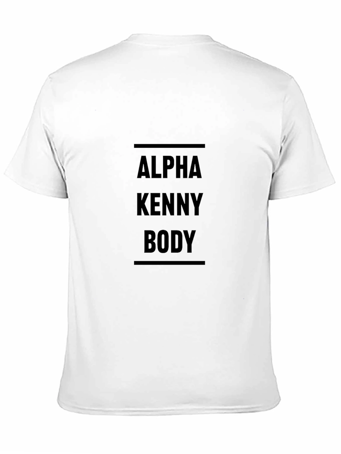 Alpha Kenny Body Black T-Shirt