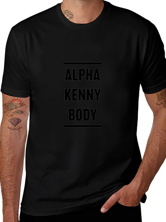 Alpha Kenny Body Black T-Shirt